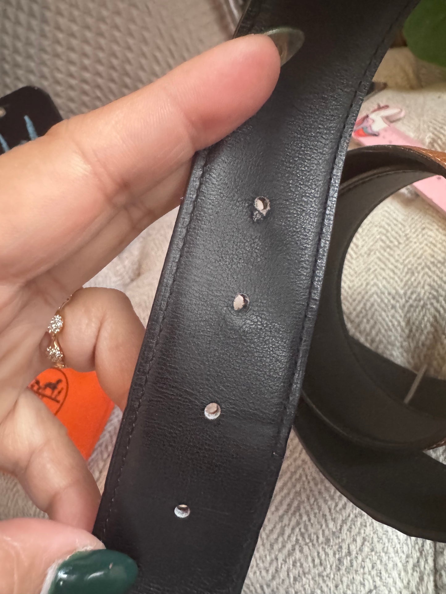 Hermes Constance Belt