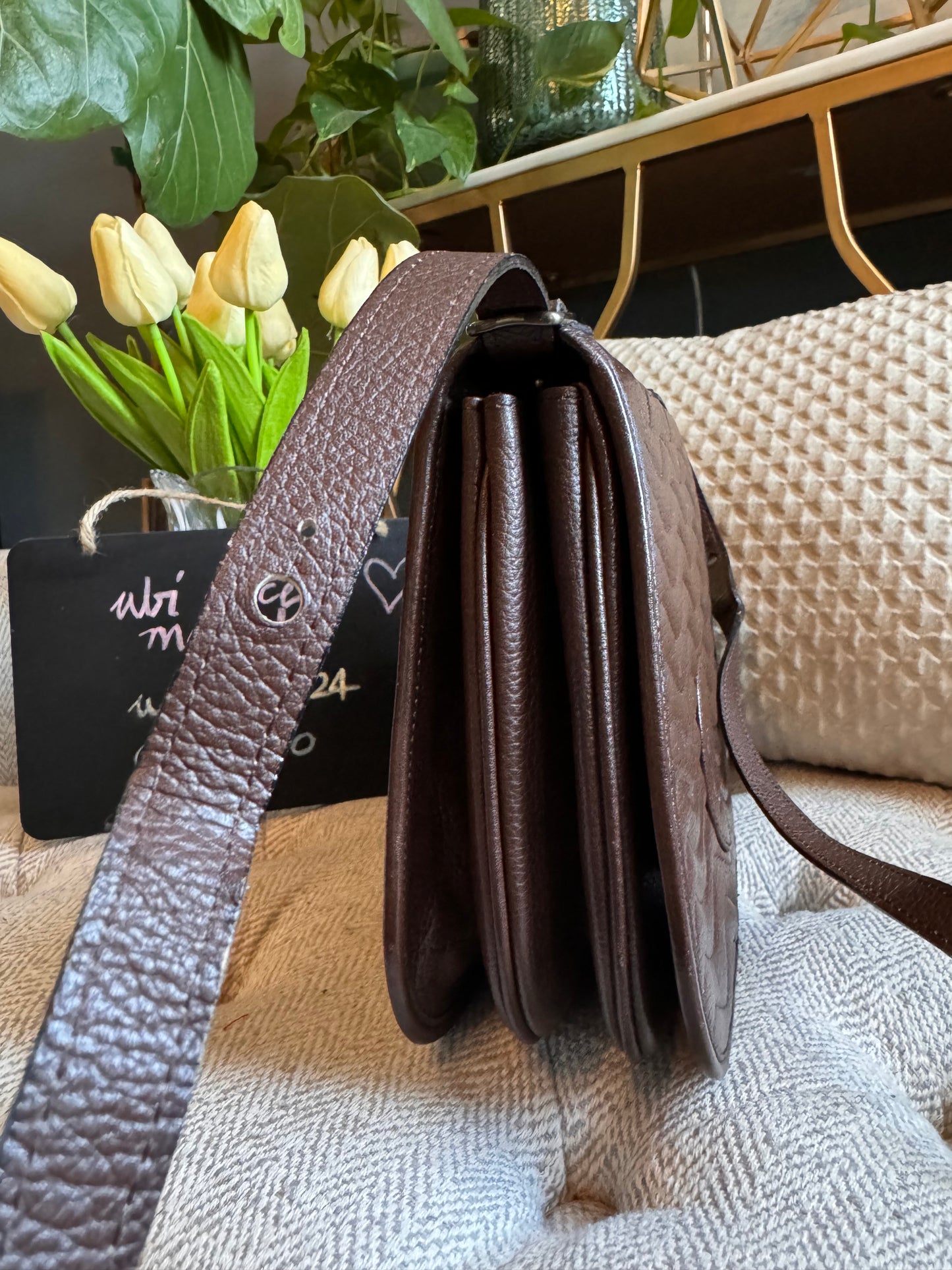Yves Saint Laurent vintage leather crossbody
