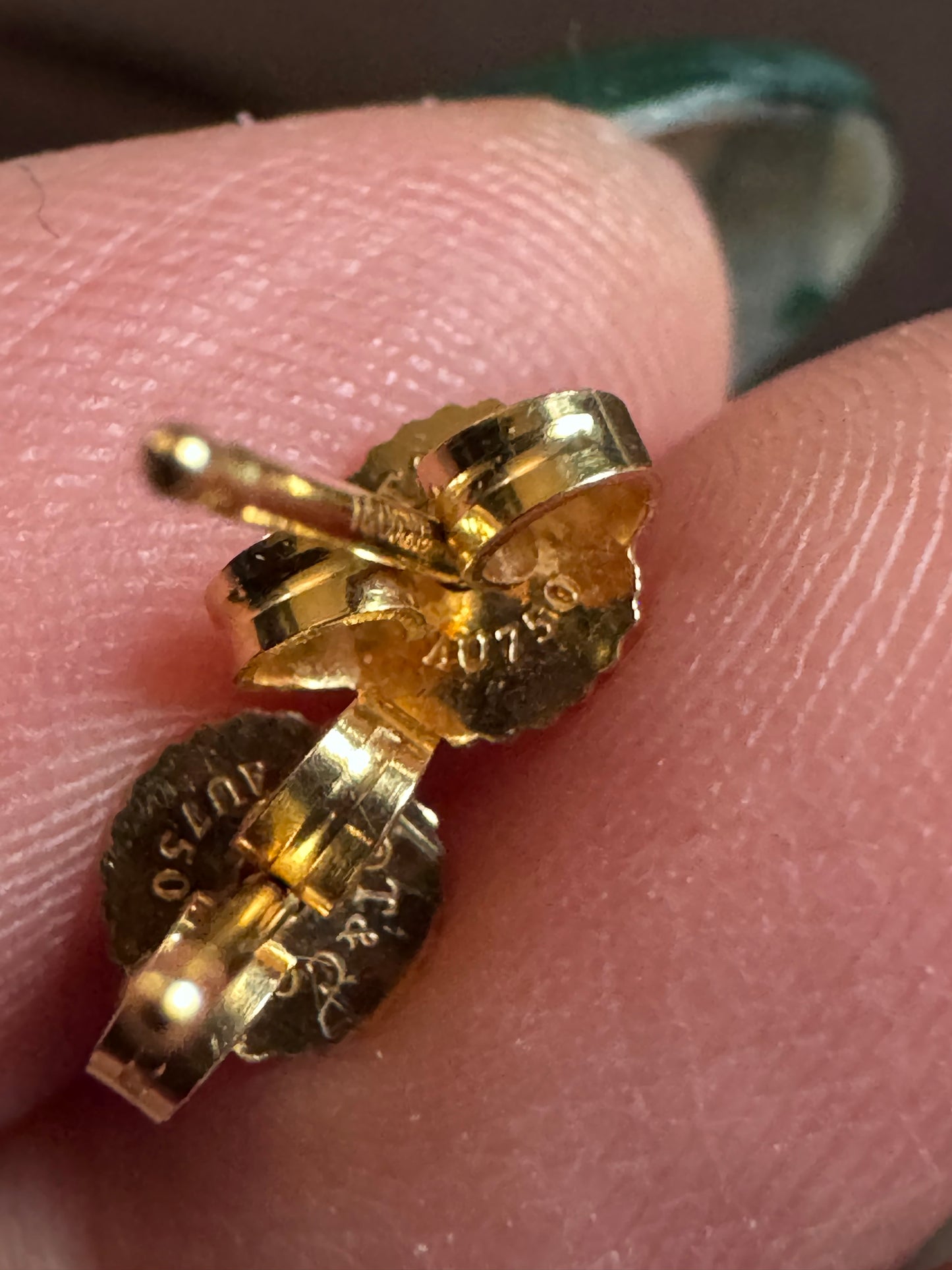 Tiffany&Co 18k Elsa Peretti Diamond by the Yard Earrings