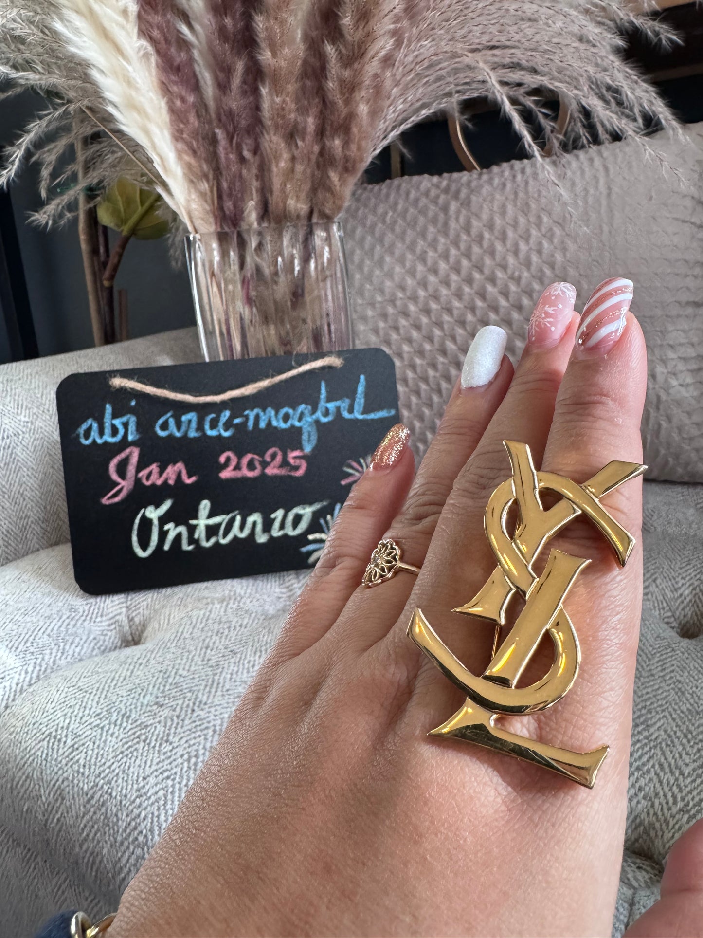 YSL Vintage Brooch
