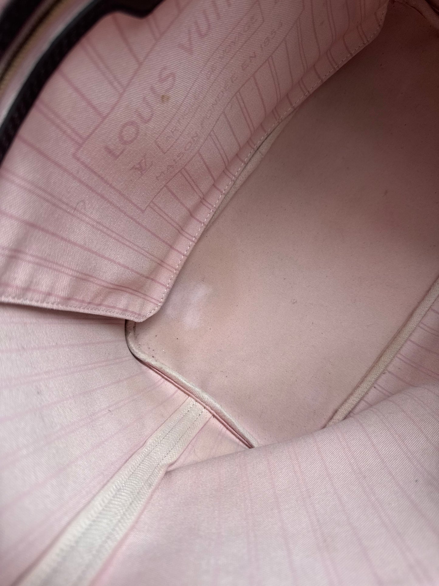 Neverfull MM in Damier Ebene -Rose Ballerine