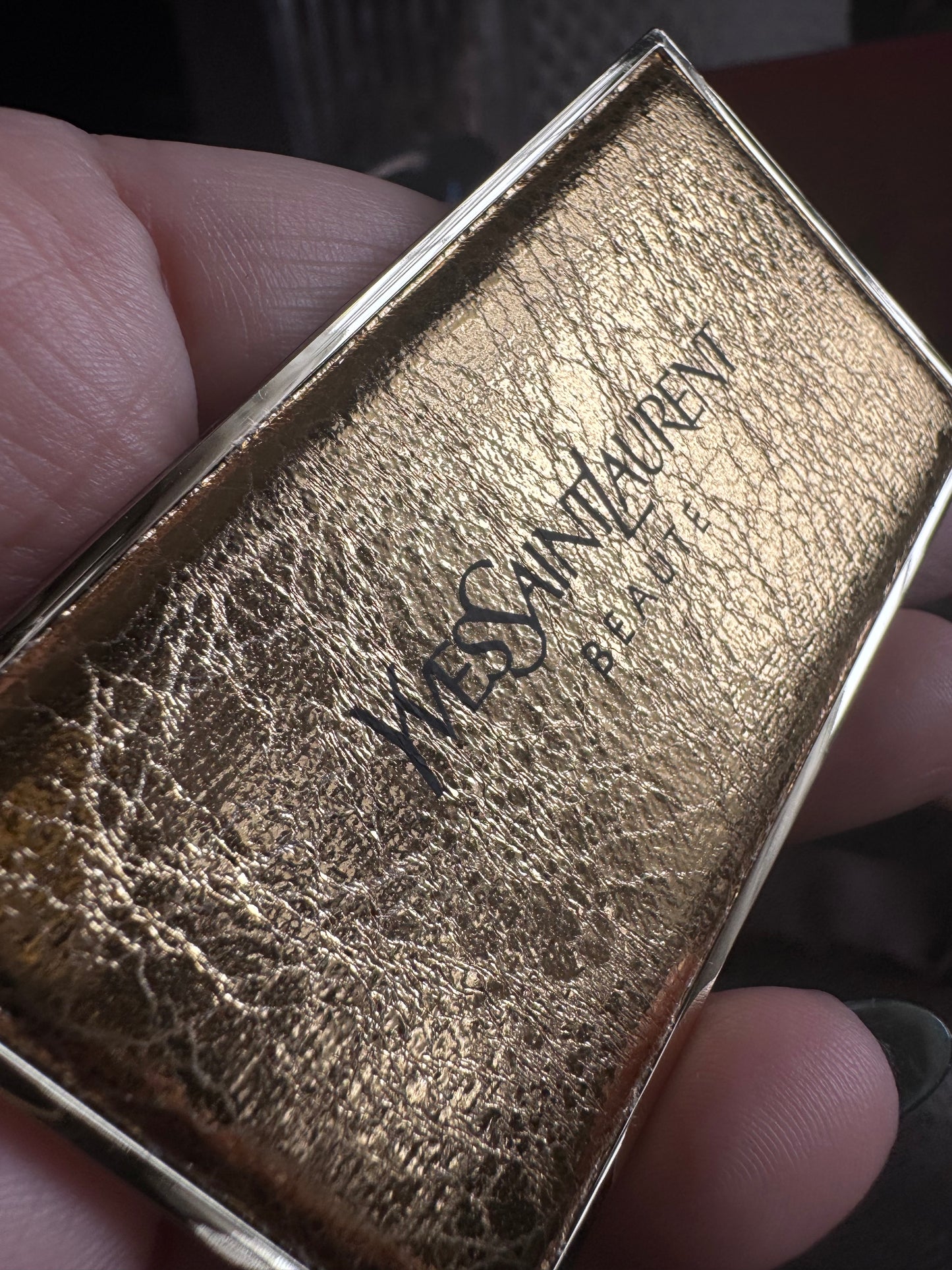 YVES SAINT LAURENT Beaute New Hand Mirror and Phone Ring