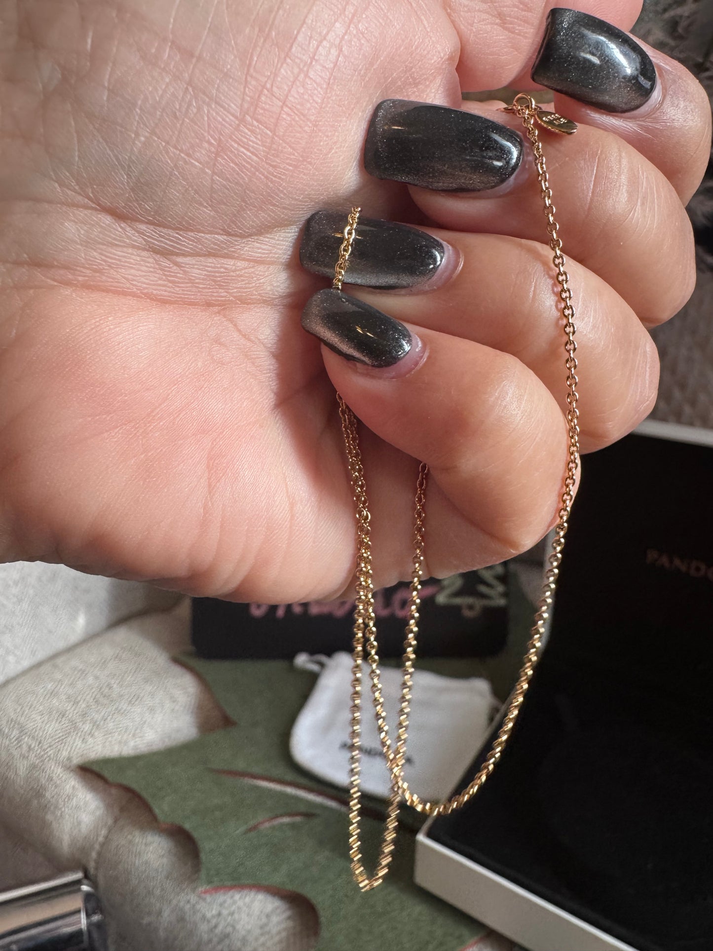 Pandora 14k Gold necklace