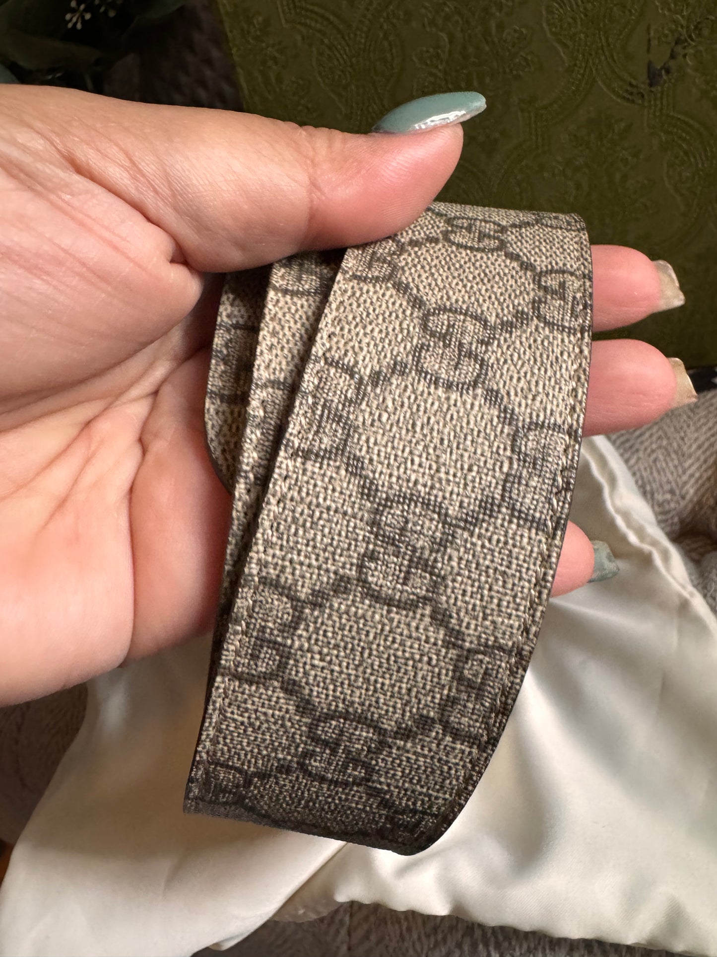 Gucci interlocking monogram belt