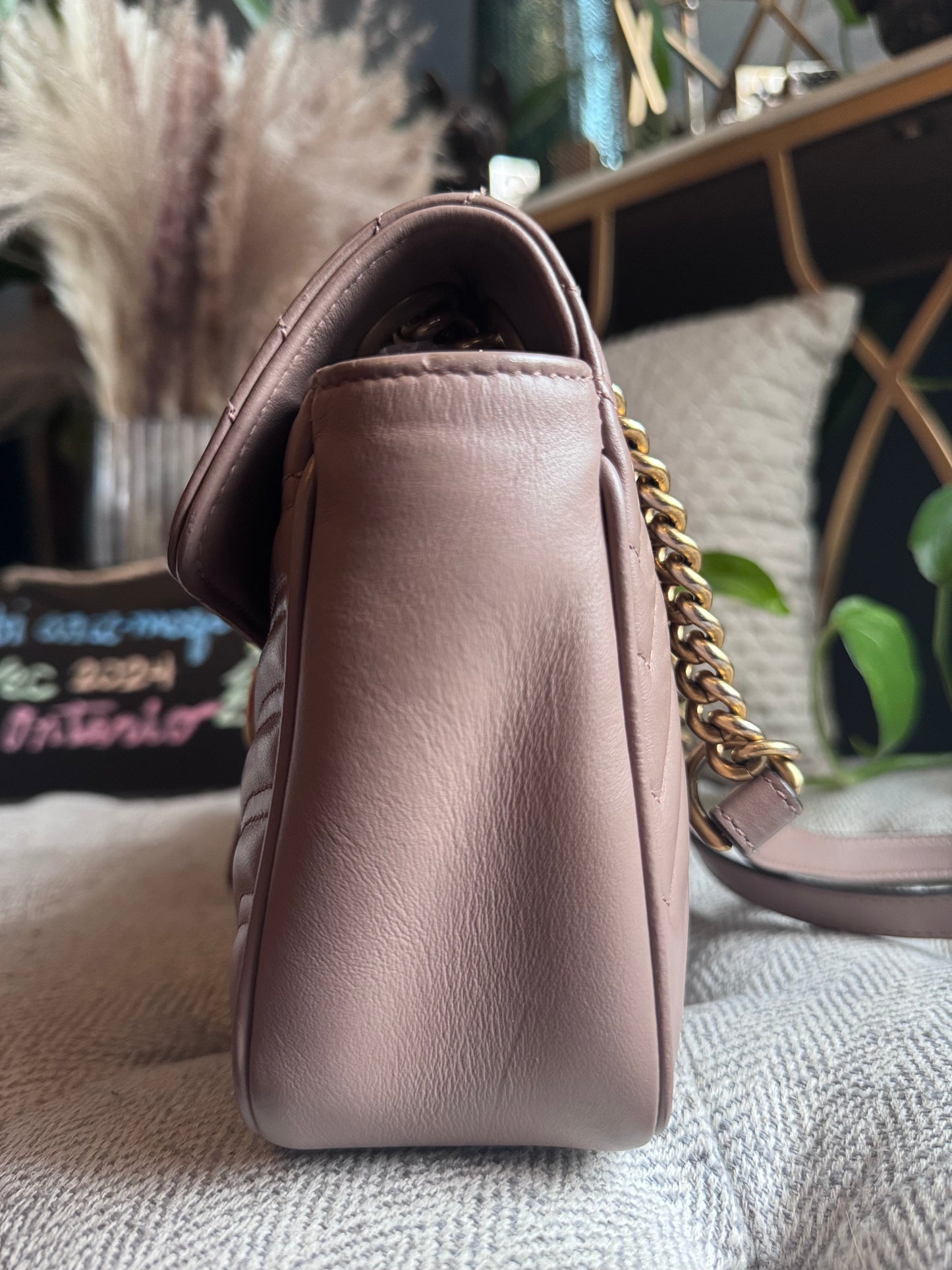 Gucci Small Marmont in Blush