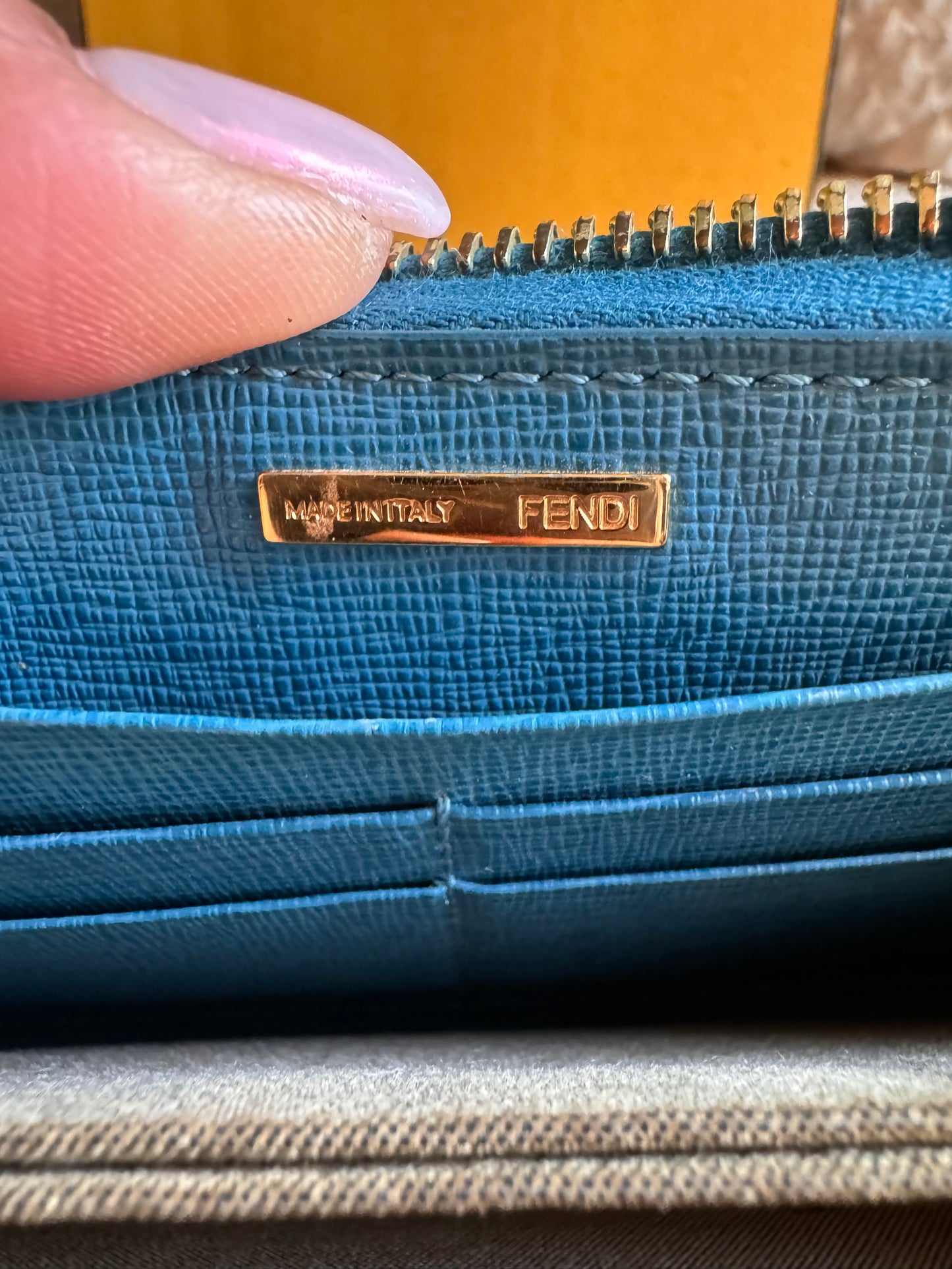 Fendi Zippy wallet