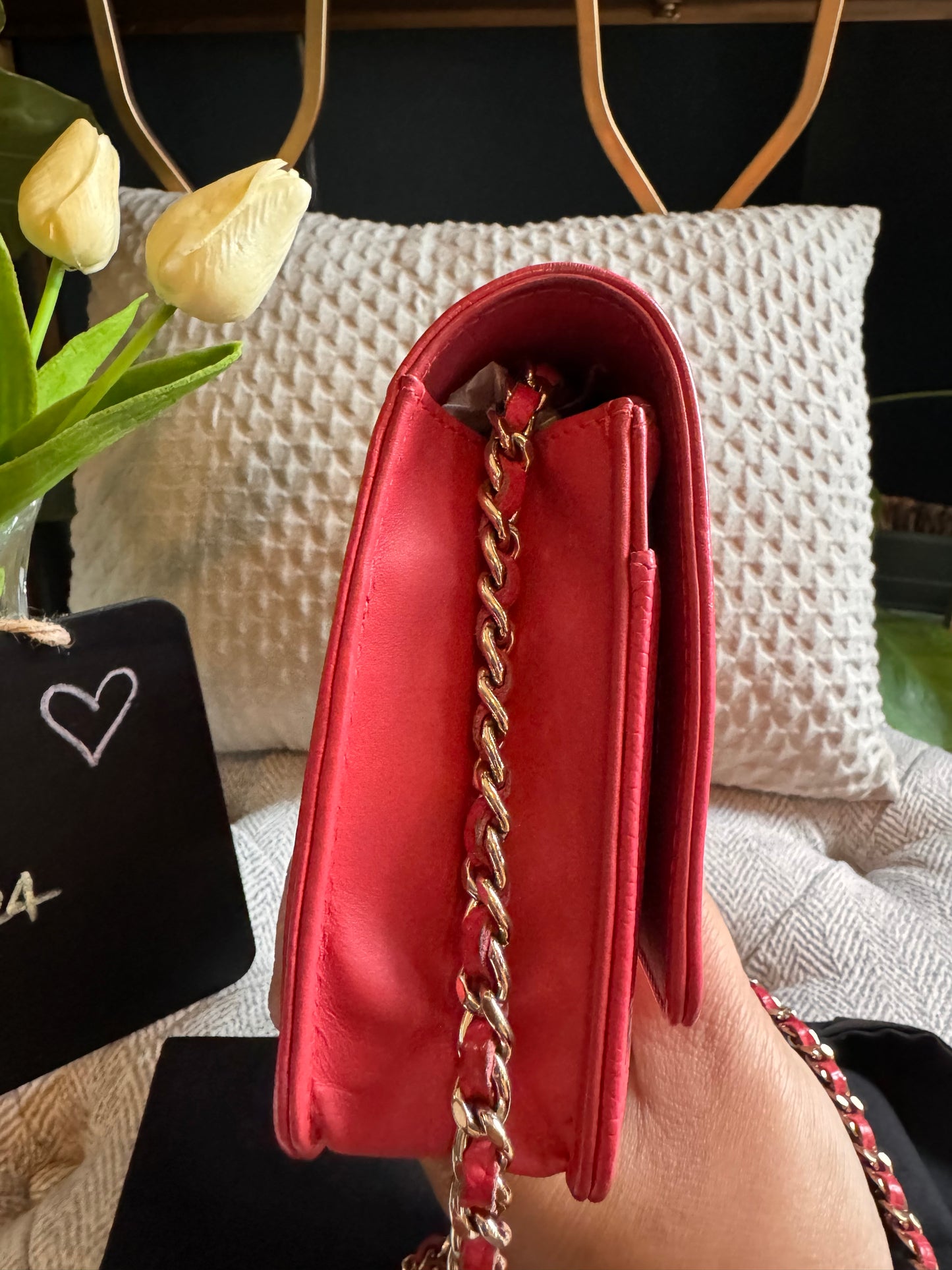 Chanel WOC Caviar in GOLD Hardware