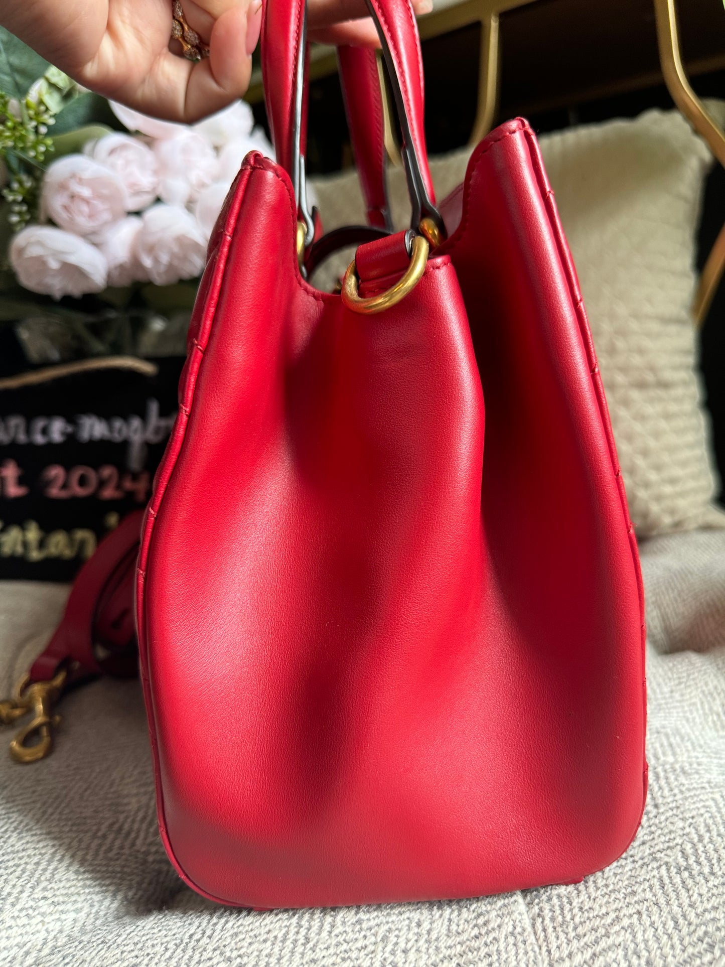 Gucci Small GG Marmont Matelasse Tote