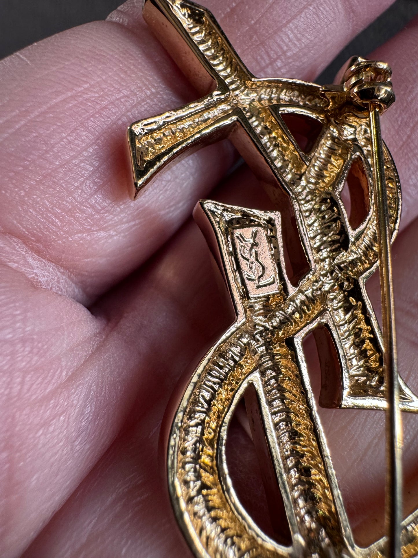 YSL Vintage Brooch