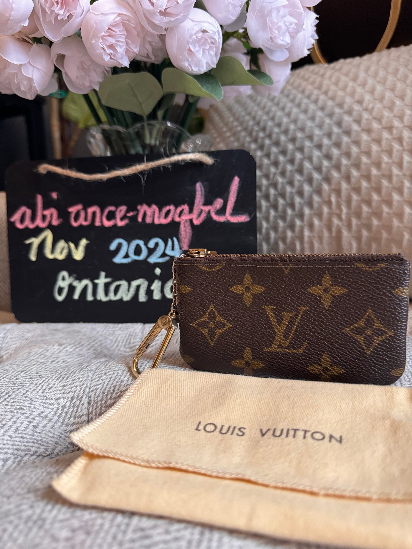 Louis Vuitton Monogram Key Cles