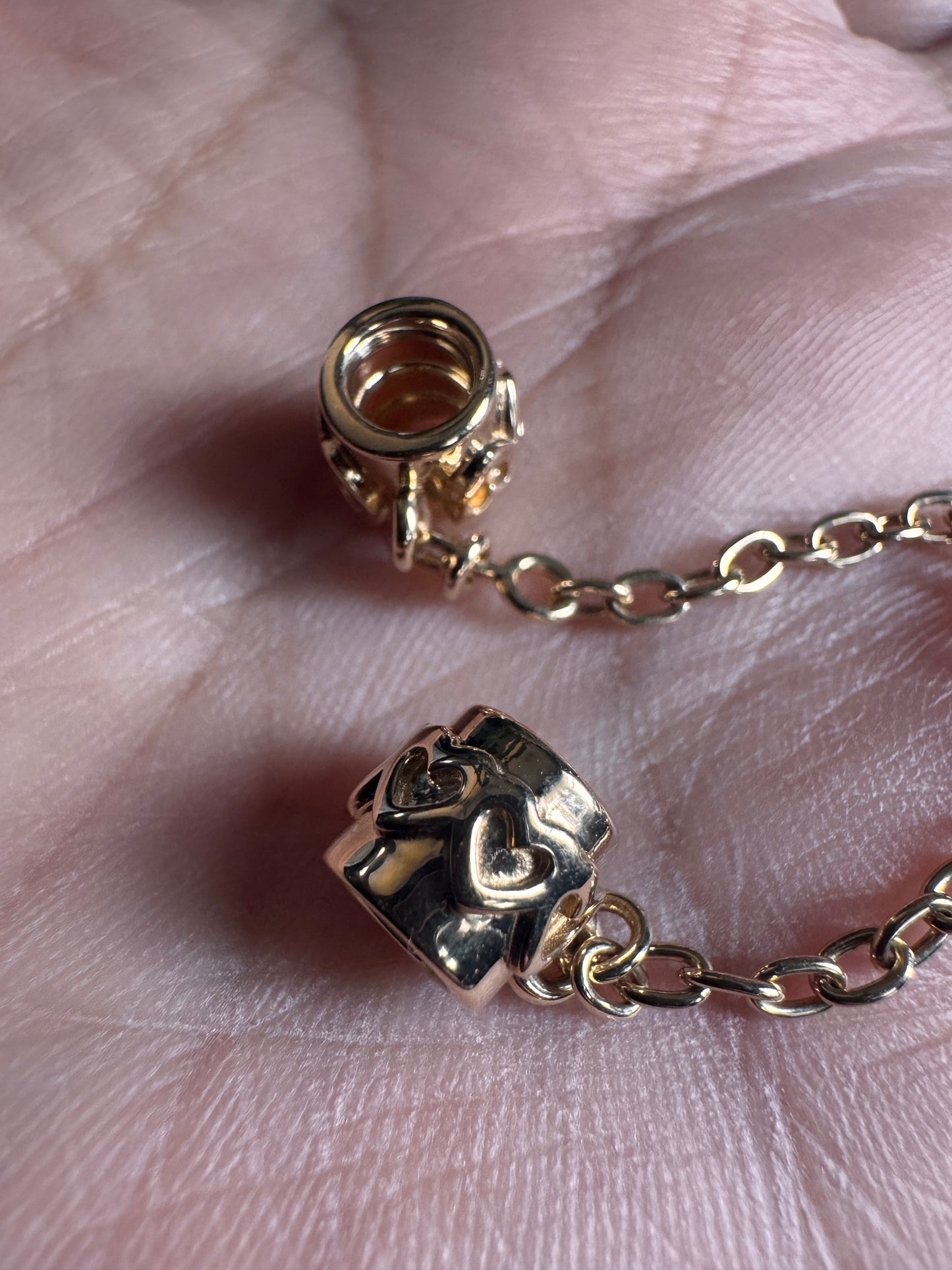 Pandora 14k Solid Gold Safety Chain