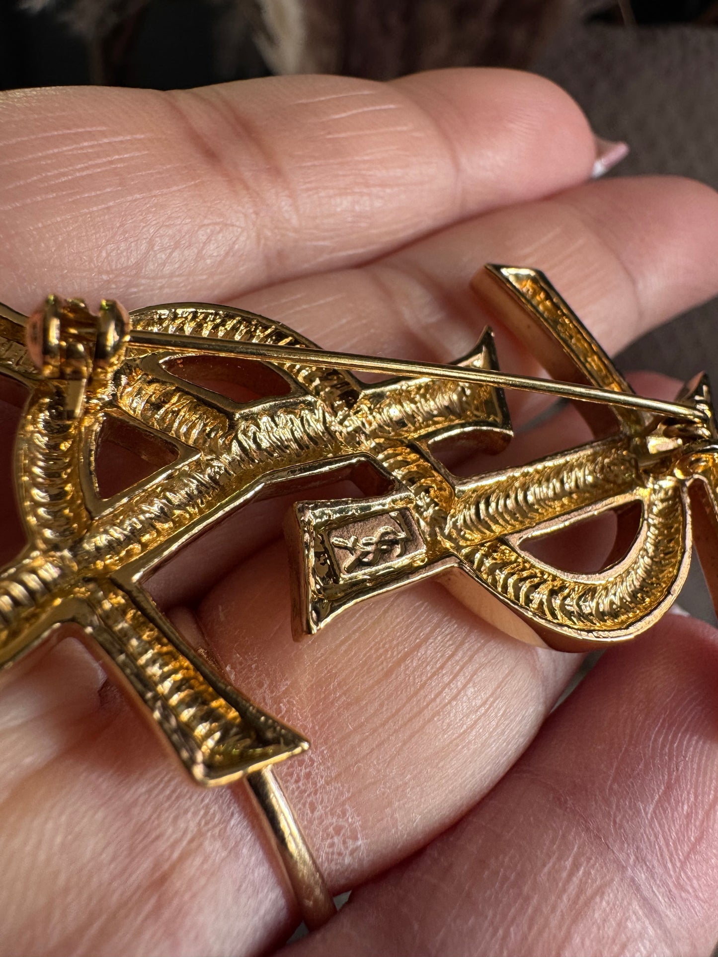 YSL Vintage Brooch