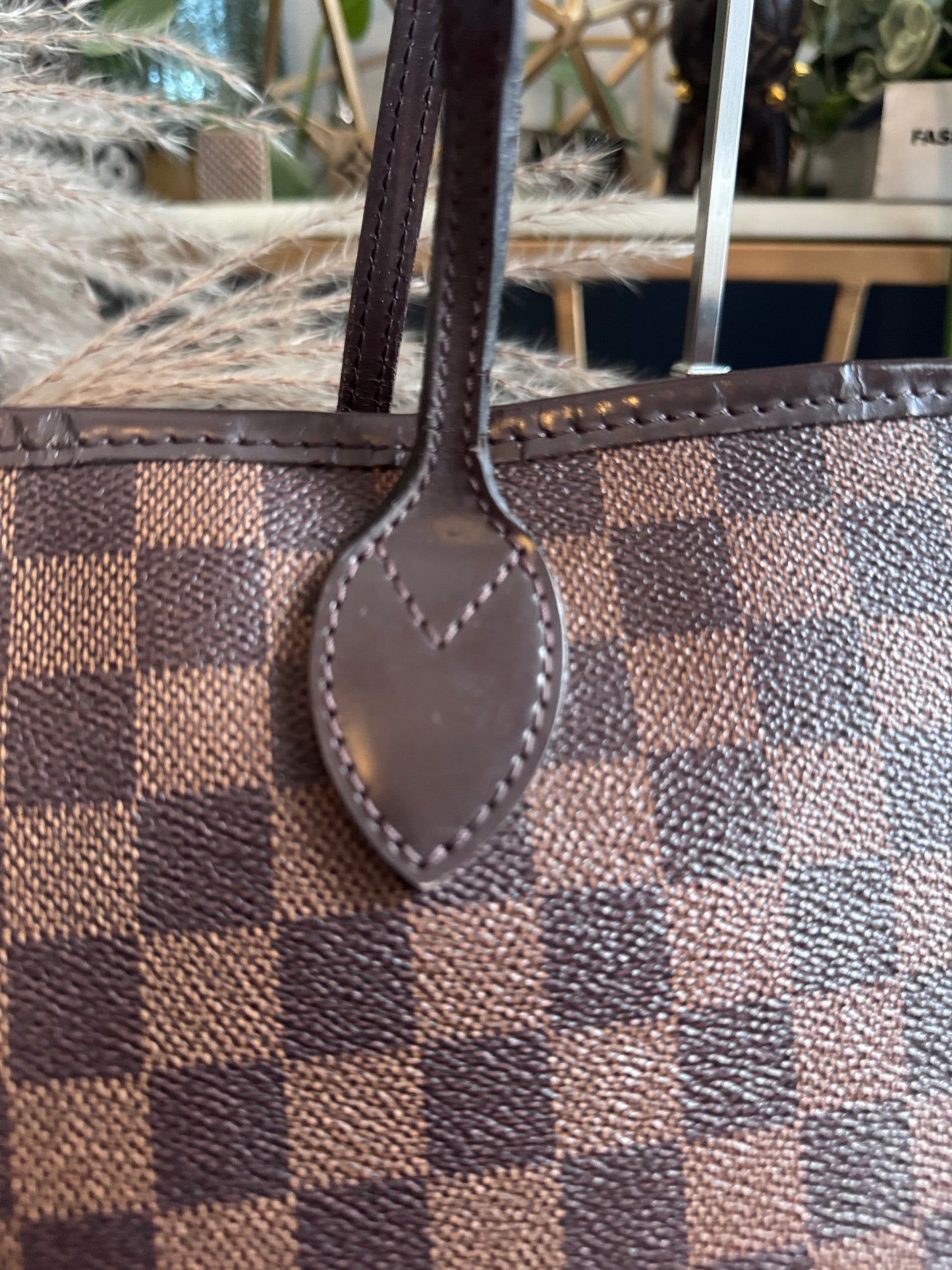 Neverfull MM in Damier Ebene -Rose Ballerine