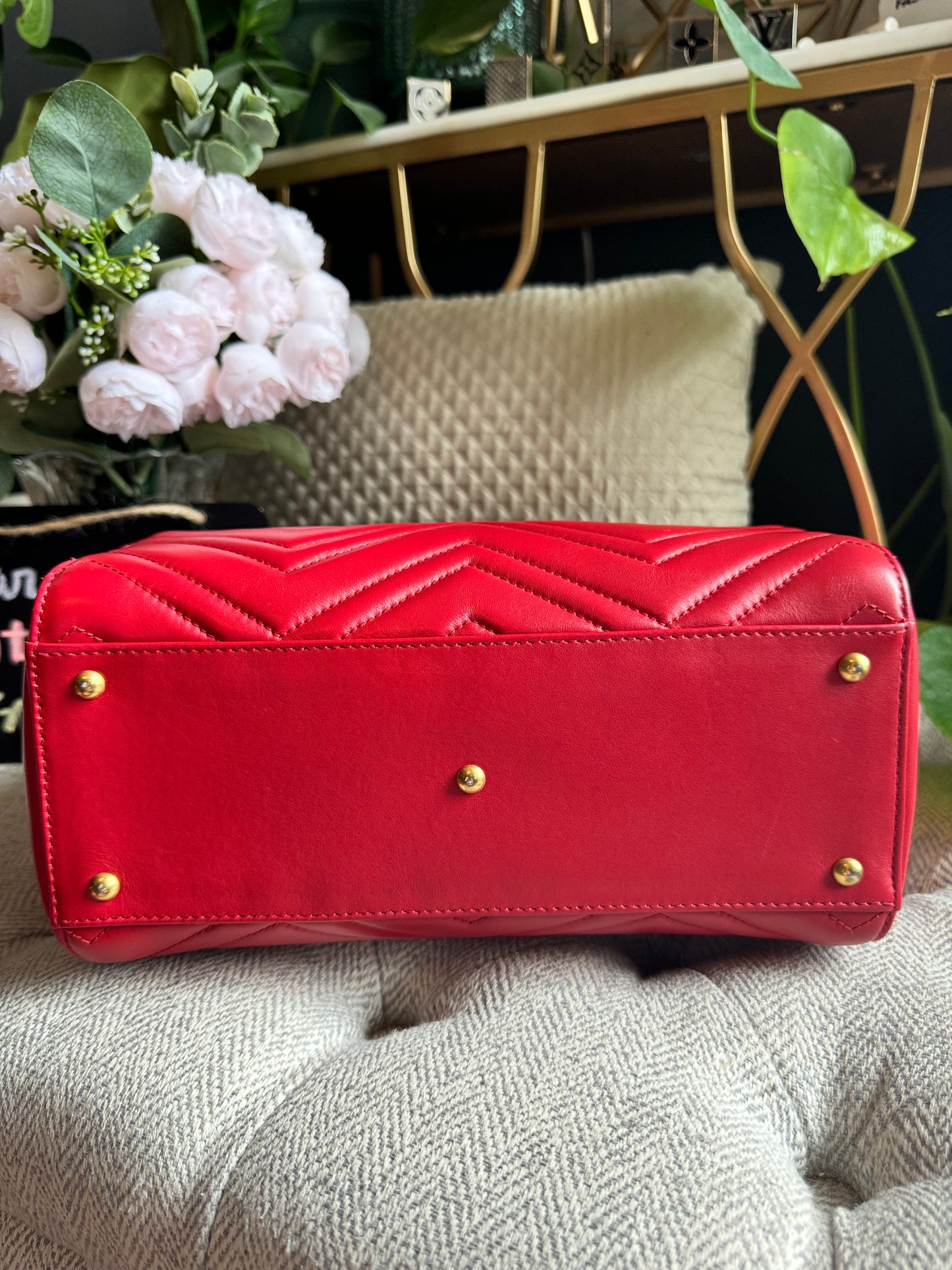 Gucci Small GG Marmont Matelasse Tote