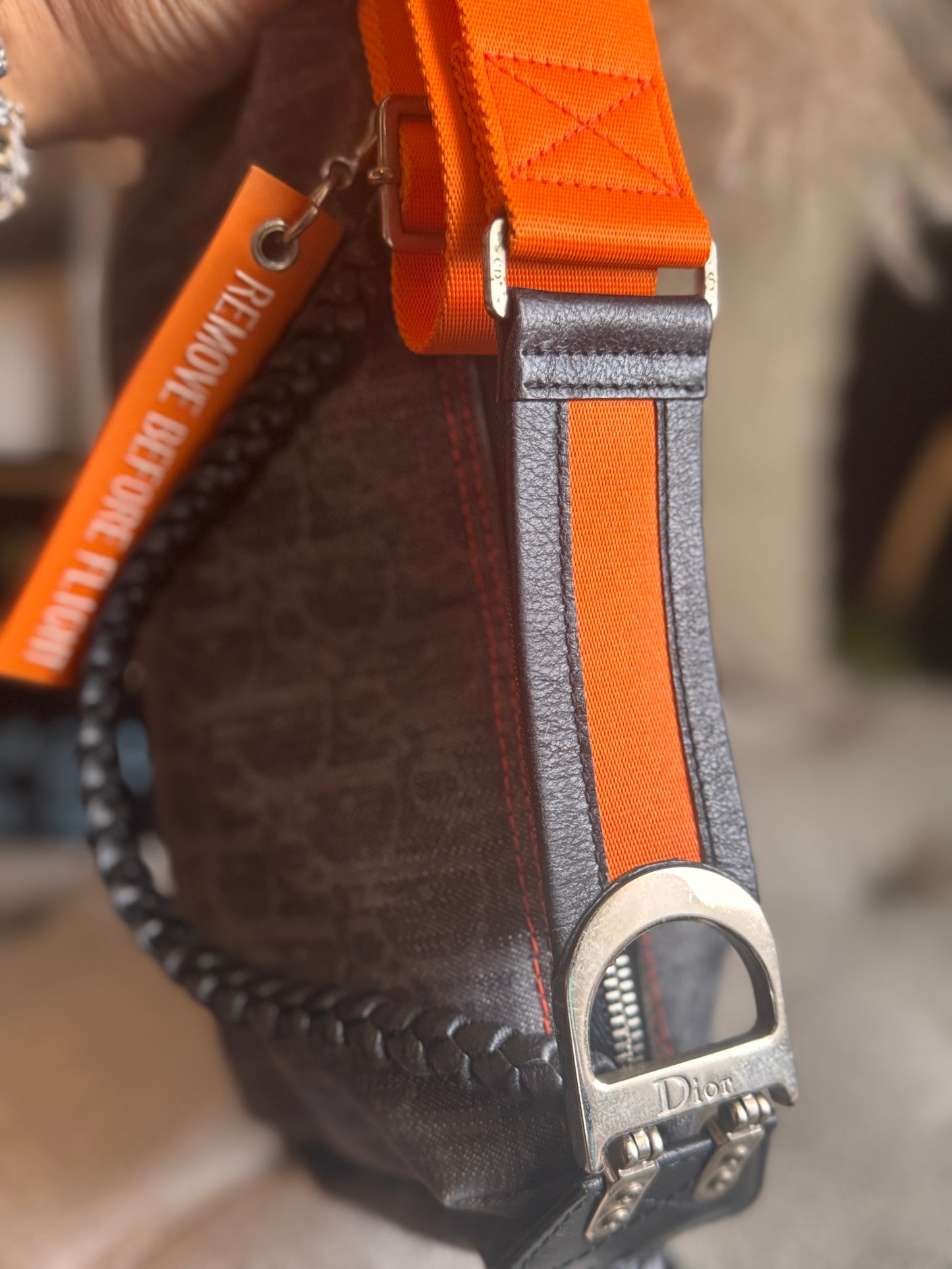 Christian Dior Vintage Flightline Trotter shoulder bag