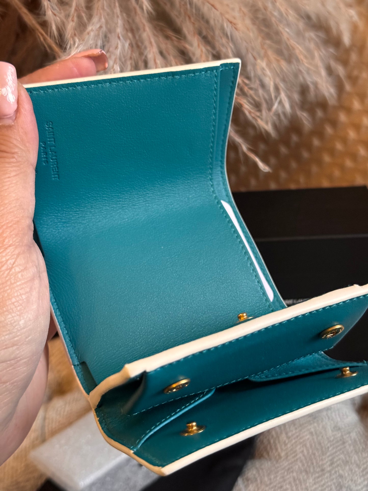 YSL Compact Wallet-New in Box