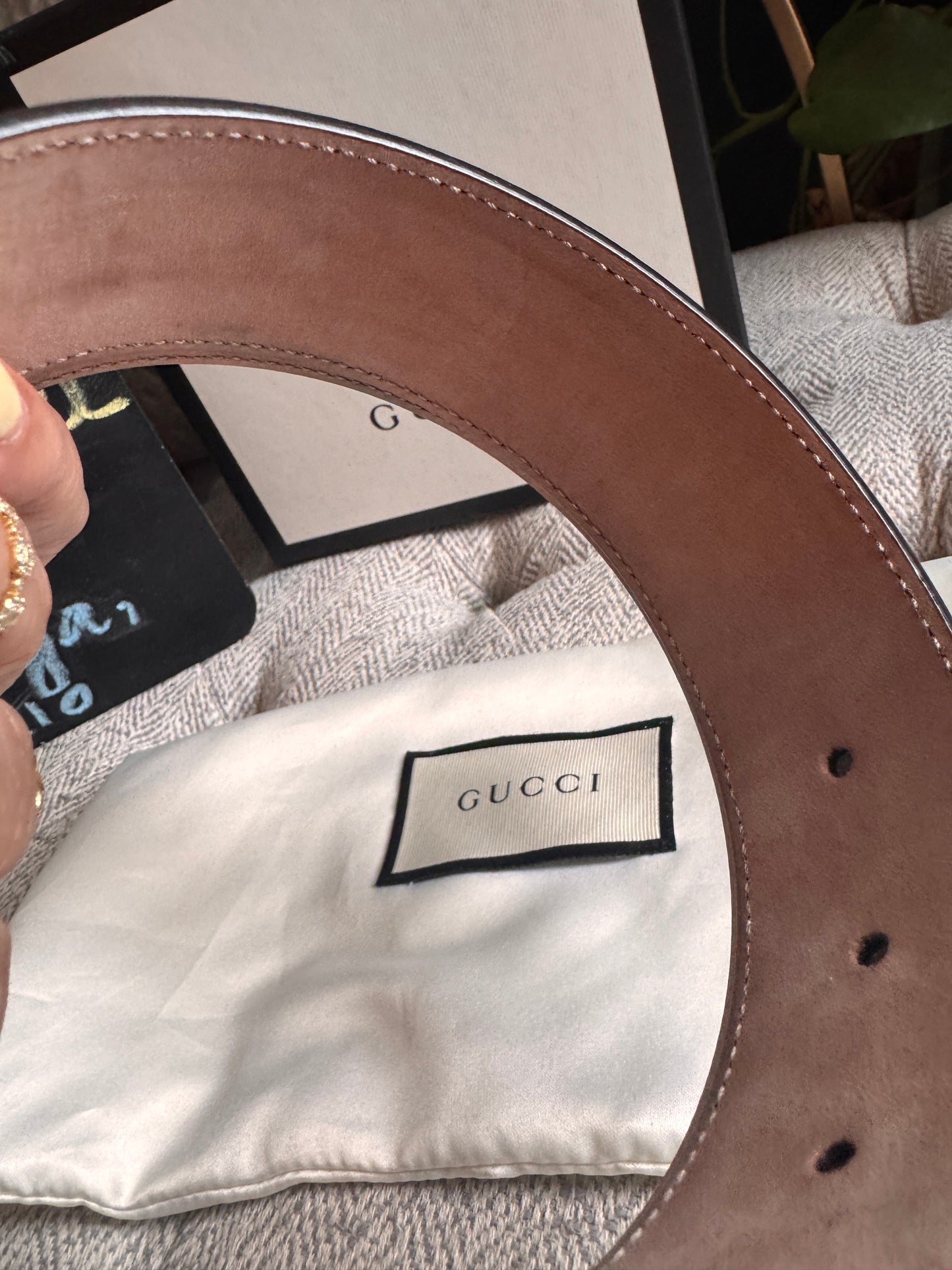 Gucci Interlocking Belt