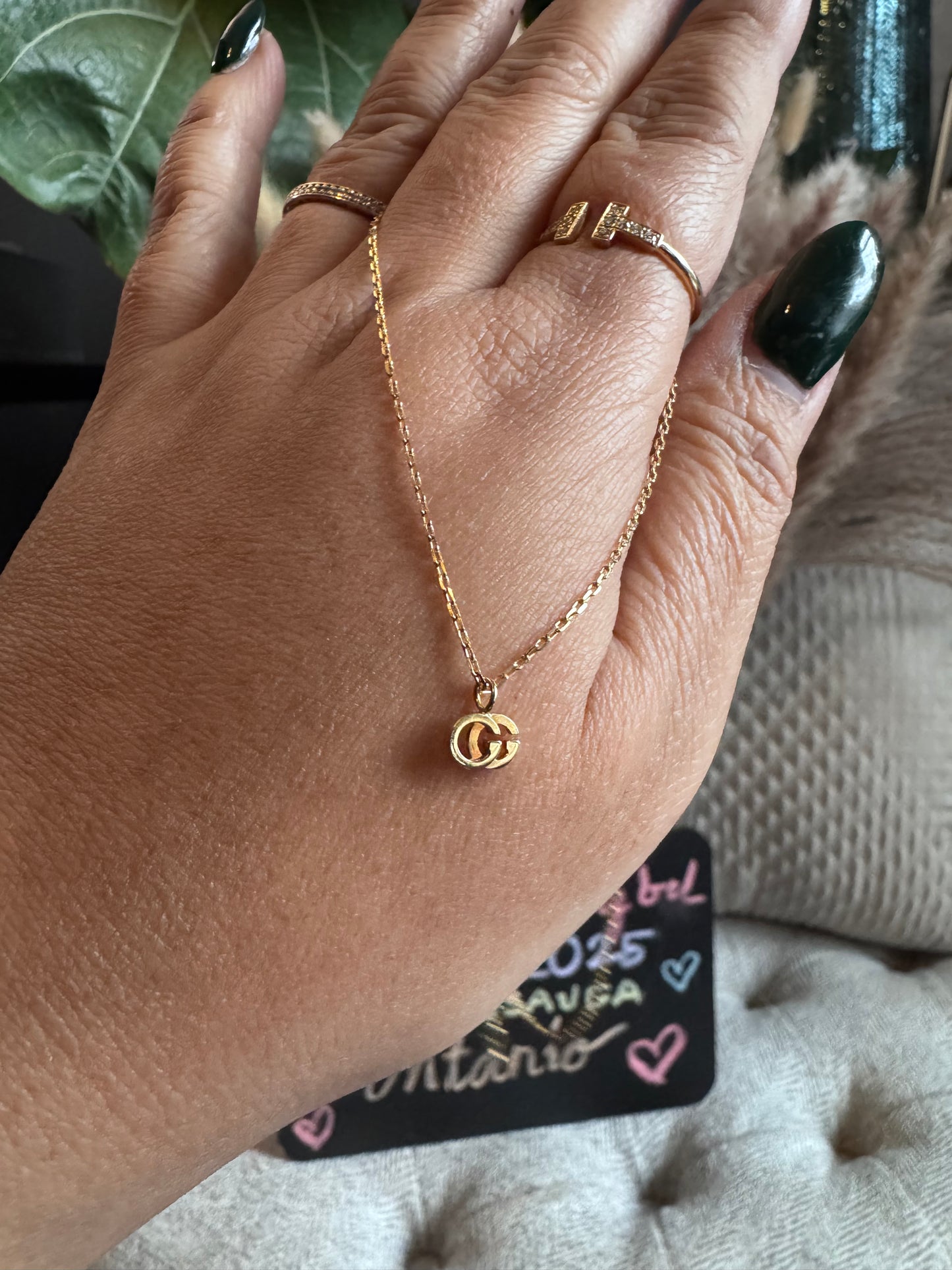Gucci 18K Necklace GG