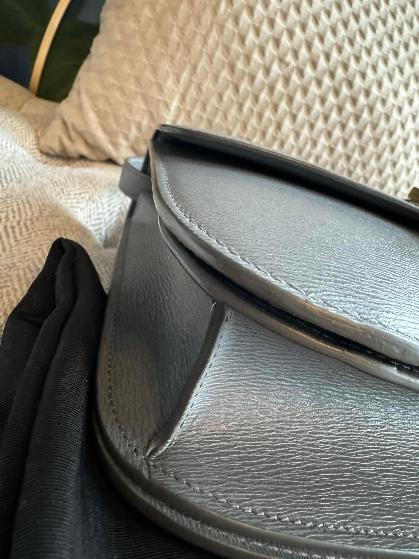 Celine Medium Box Bag in Grey