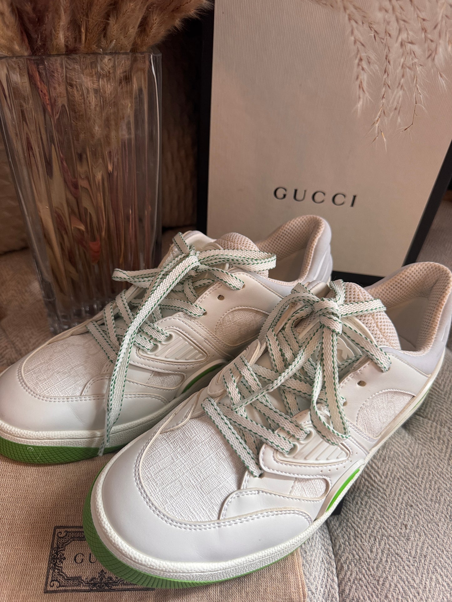 Demetra GG Supreme Monogram Womens Runners