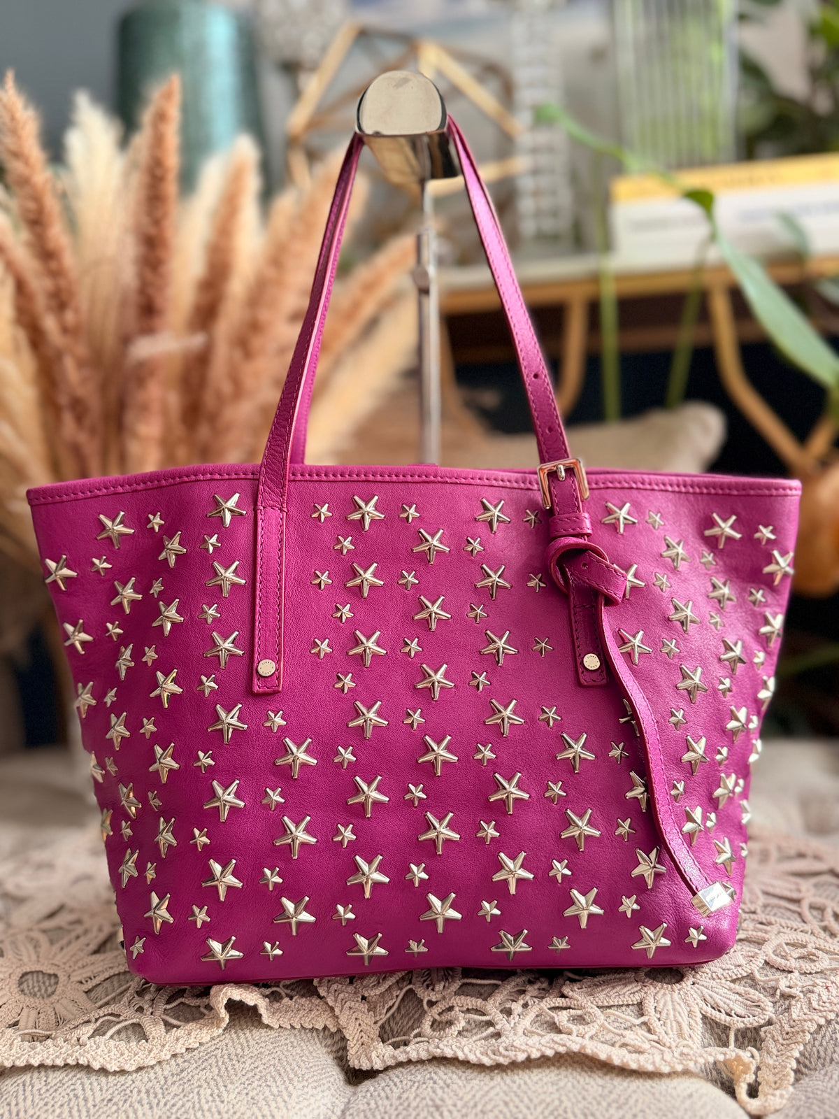 Jimmy Choo Leather Tote