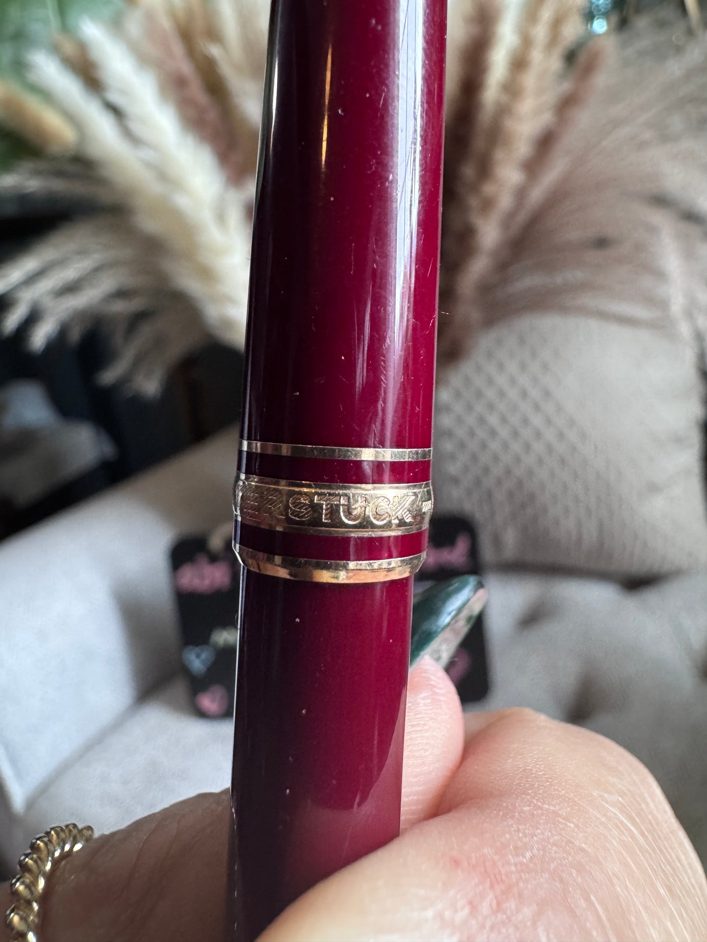 Montblanc Ballpoint Meisterstuck Pen in Burgundy