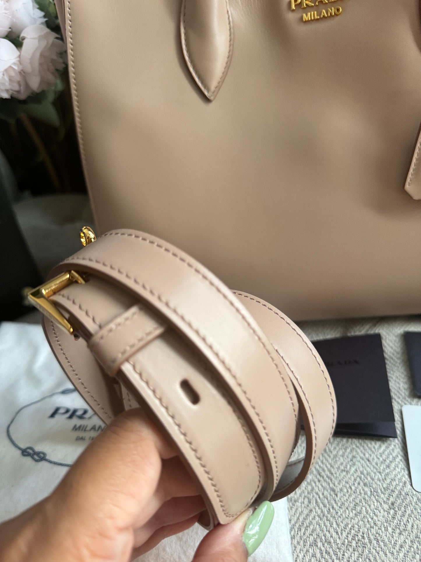 Prada City Calf Tote