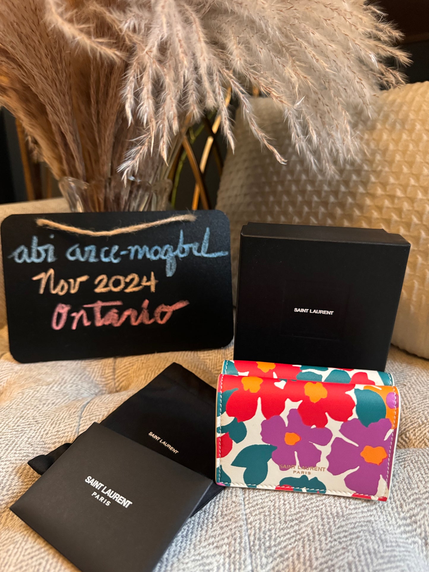 YSL Compact Wallet-New in Box