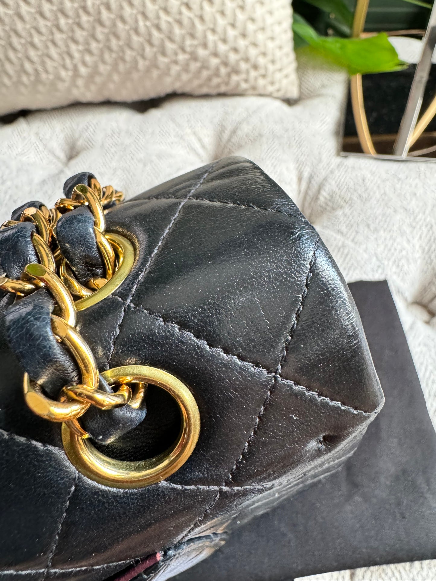 Chanel Vintage Double Flap in Lambskin