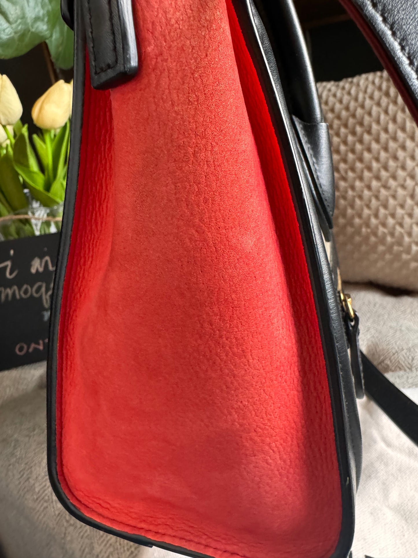 Celine Nano Luggage in TriColour