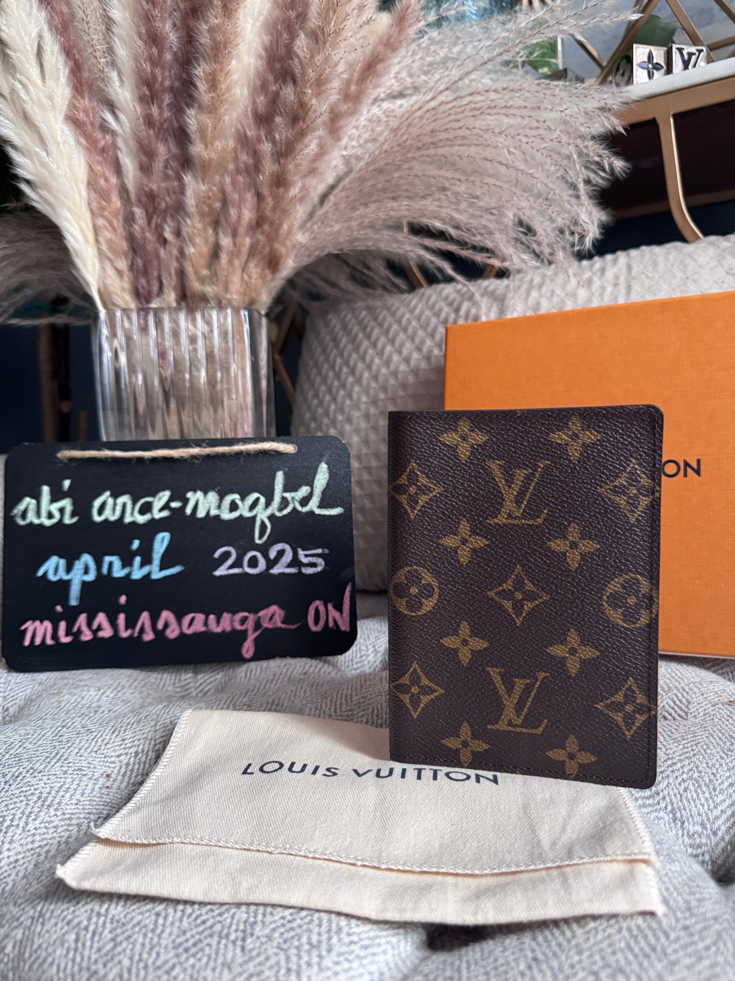 Louis Vuitton Monogram Passport Holder