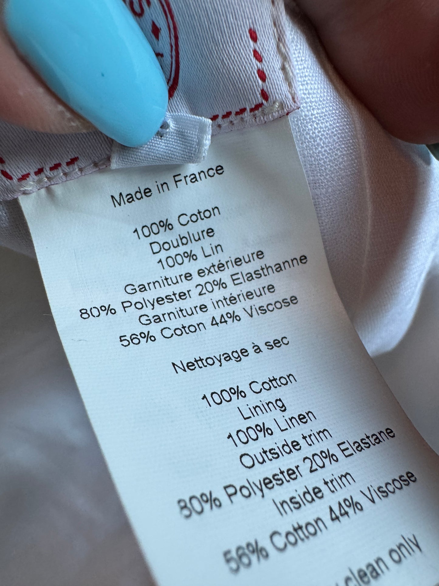 Hermes Cotton Baseball Cap