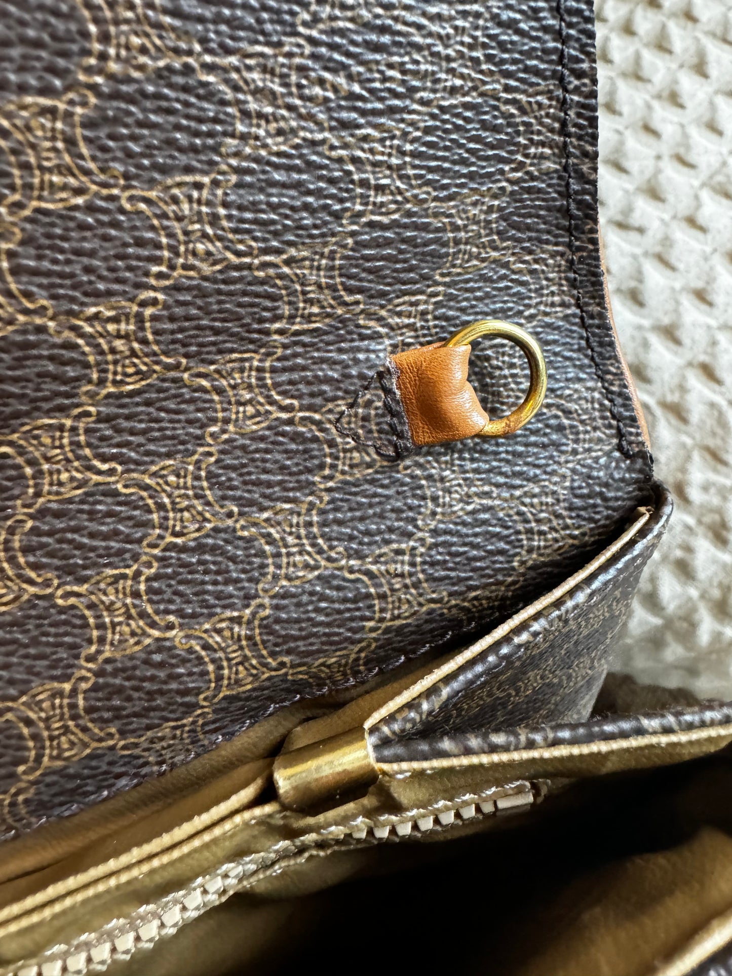 Celine Vintage Macadam Clutch