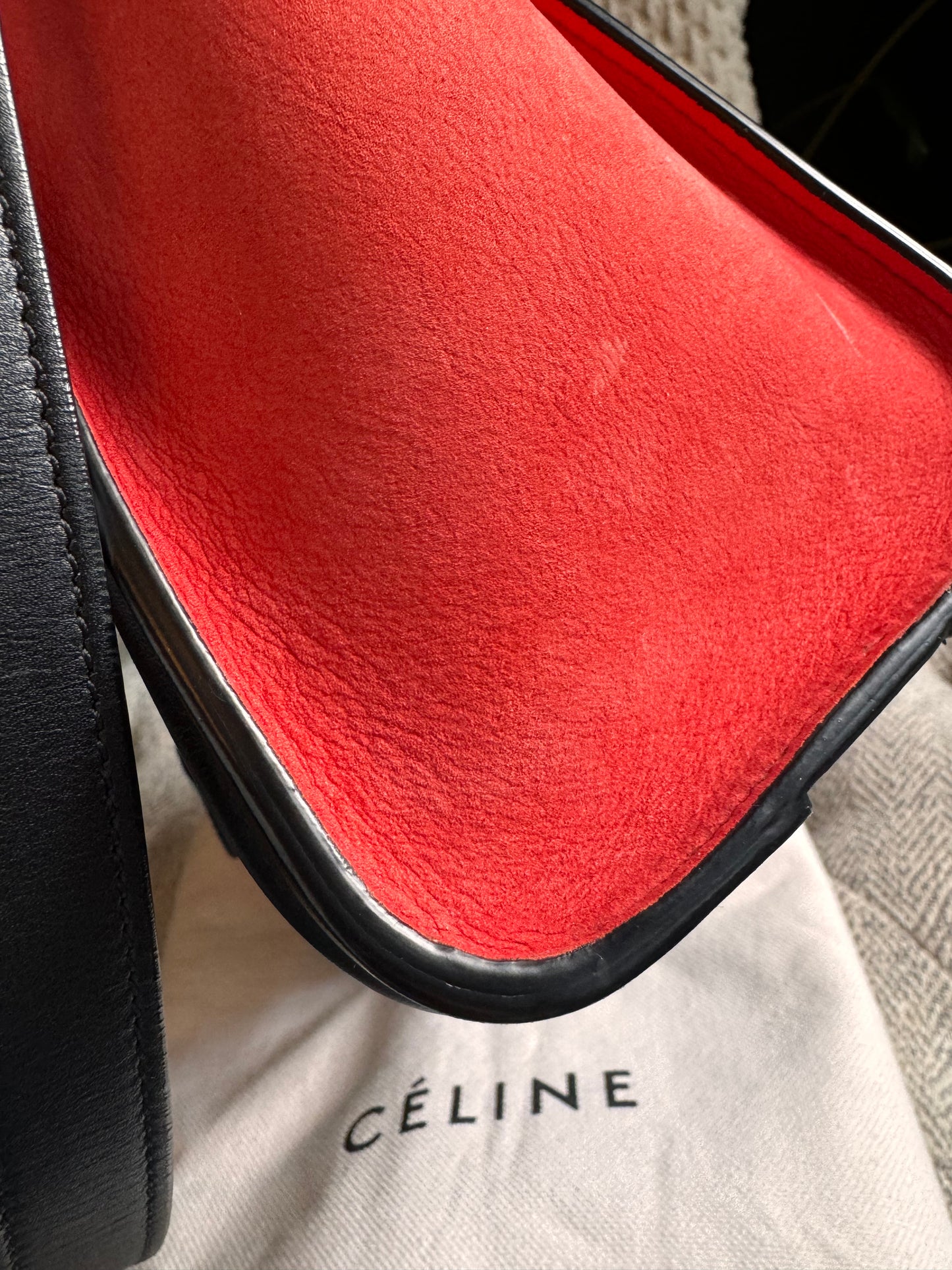 Celine Nano Luggage in TriColour