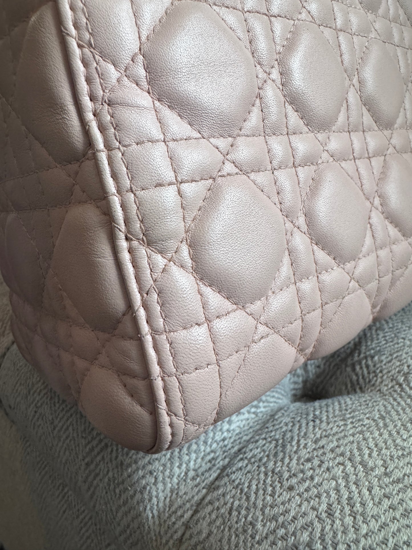 Christian Dior Medium Lady Dior with adjustable strap