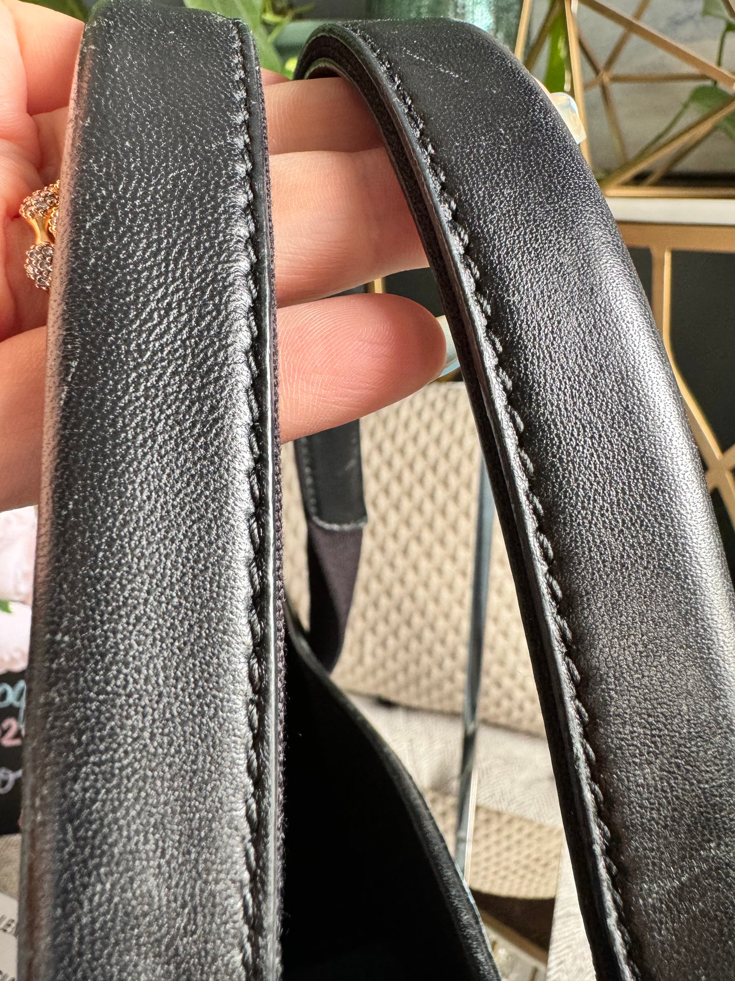 Balenciaga Denim Cabas