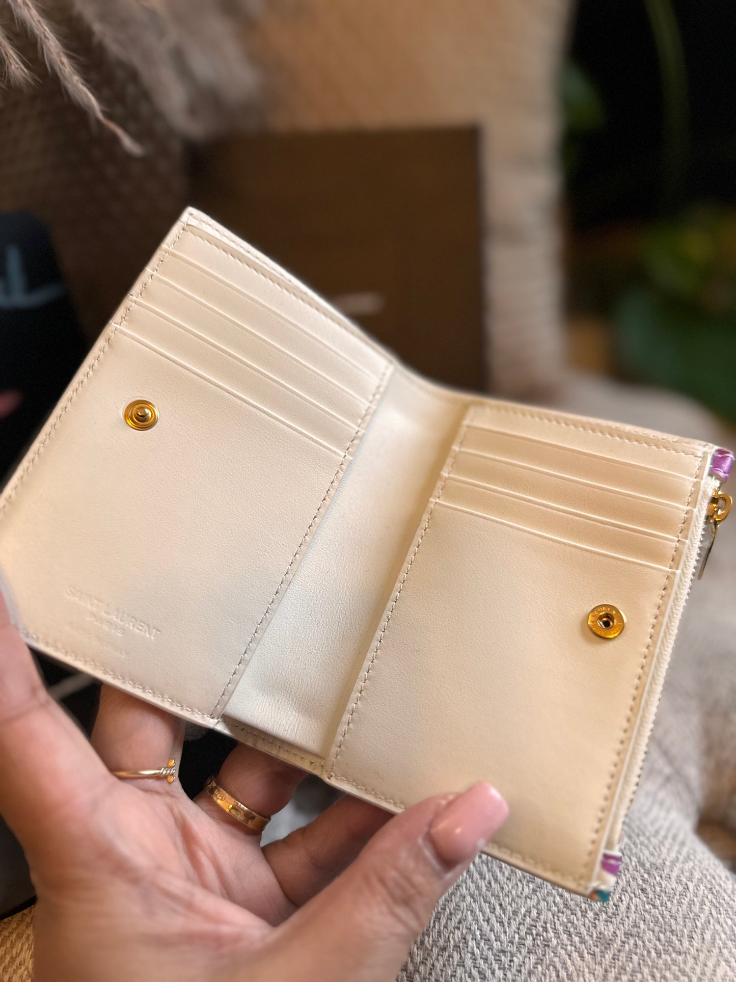 YSL Compact Wallet-New in Box