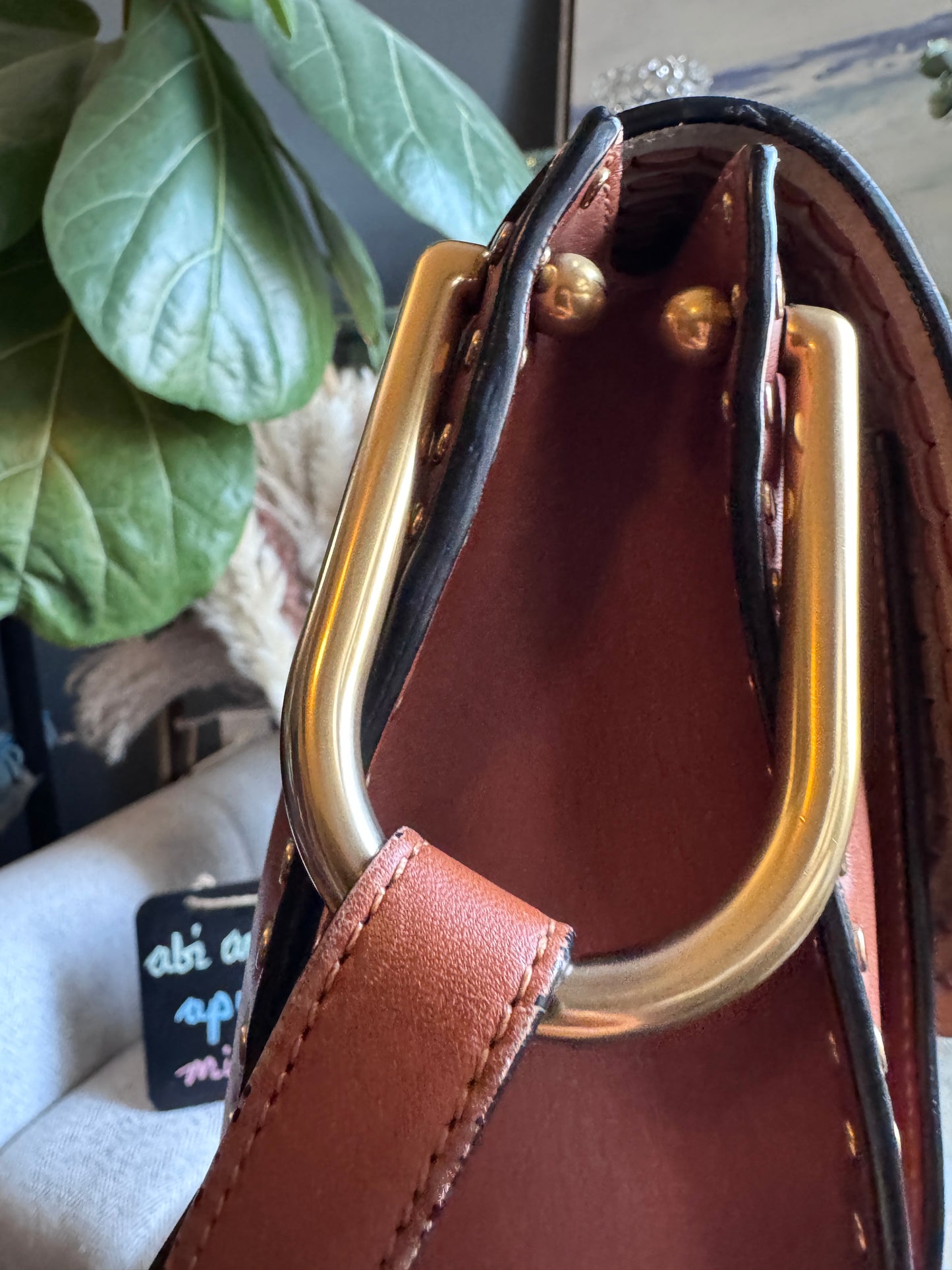 Chloe Hudson Saddle Bag
