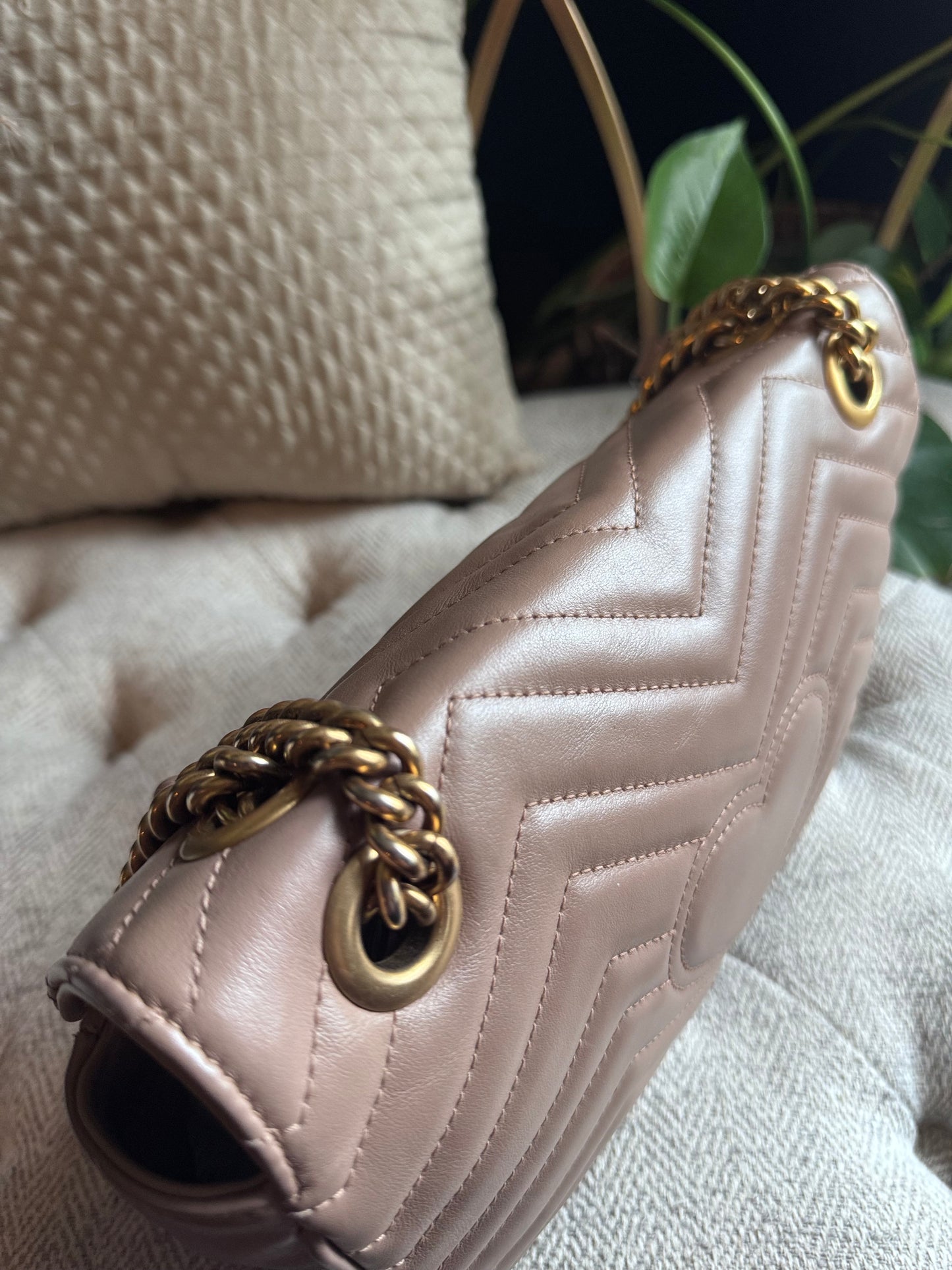 Gucci Small Marmont in Blush