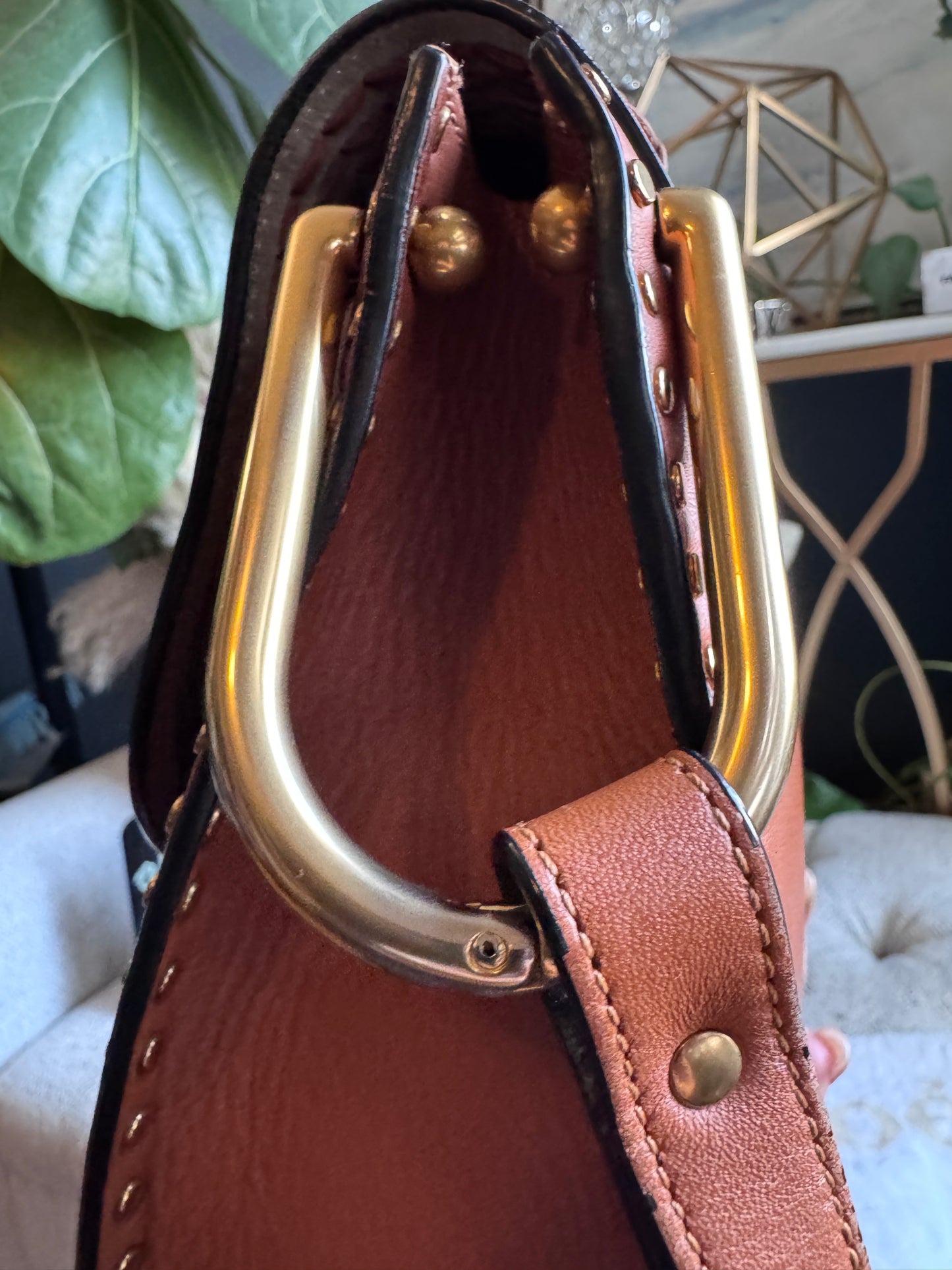 Chloe Hudson Saddle Bag
