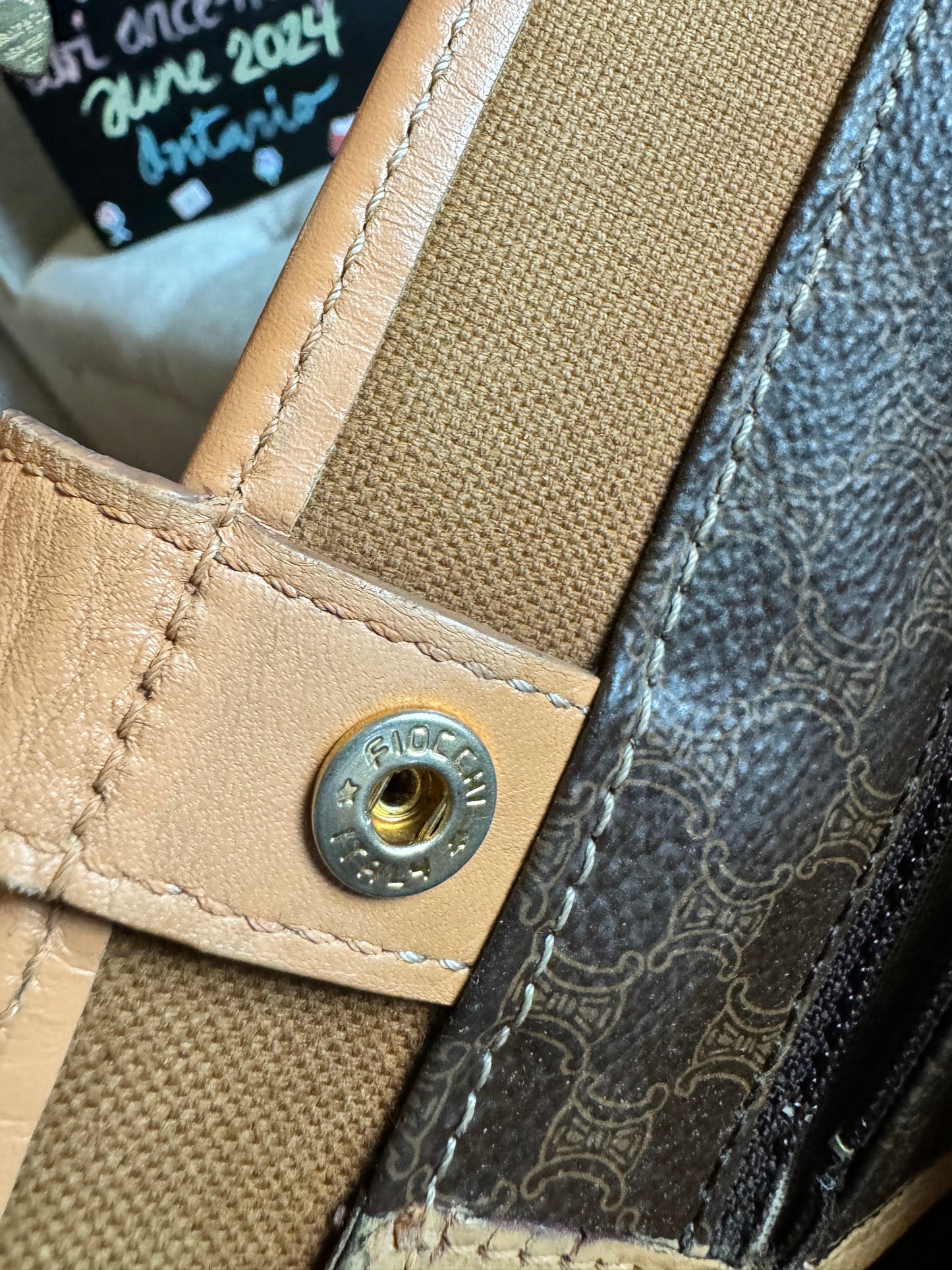 Celine Large Vintage Macadam Tote
