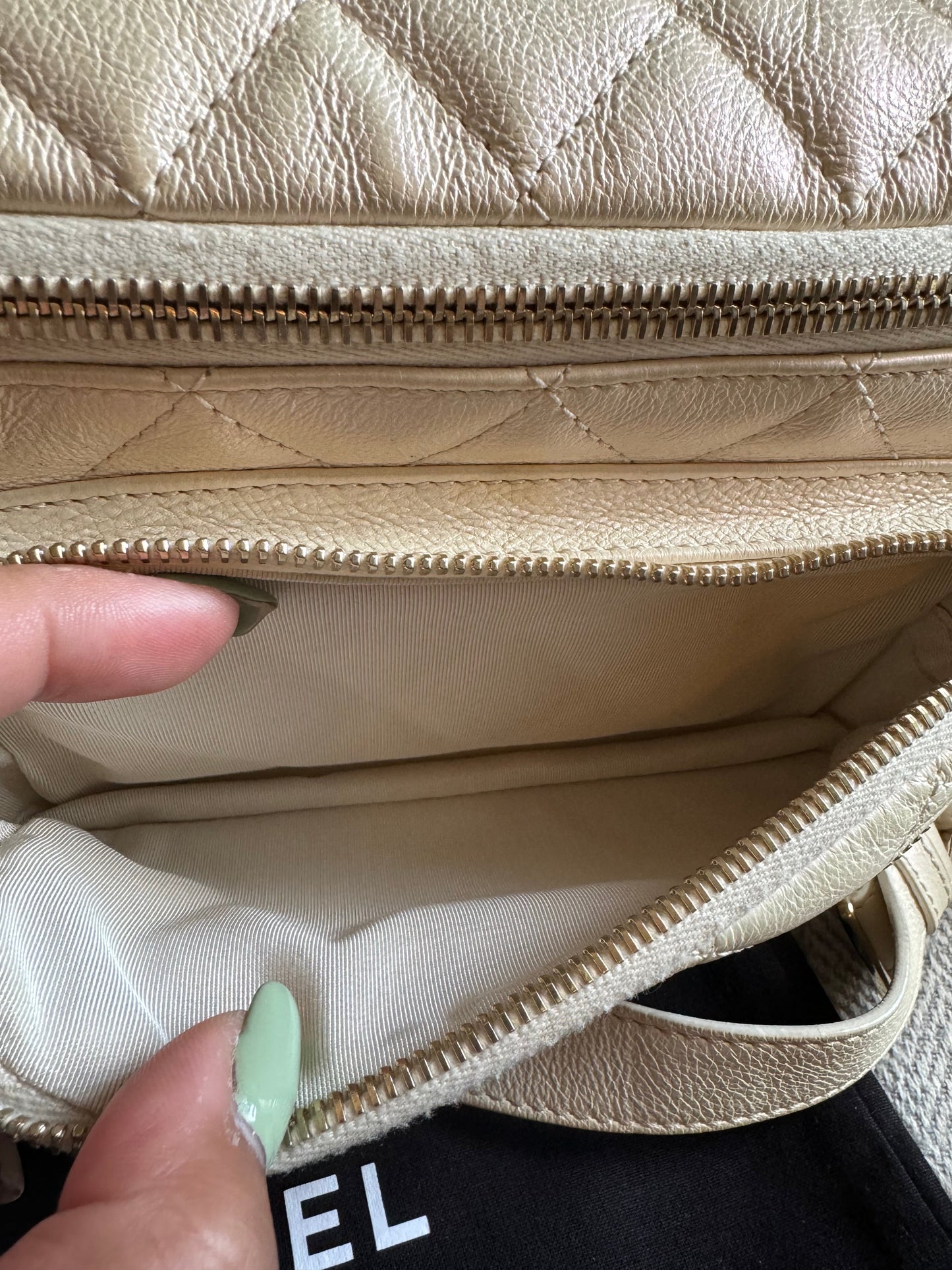 CHANEL Iridescent All About Waist bumbag