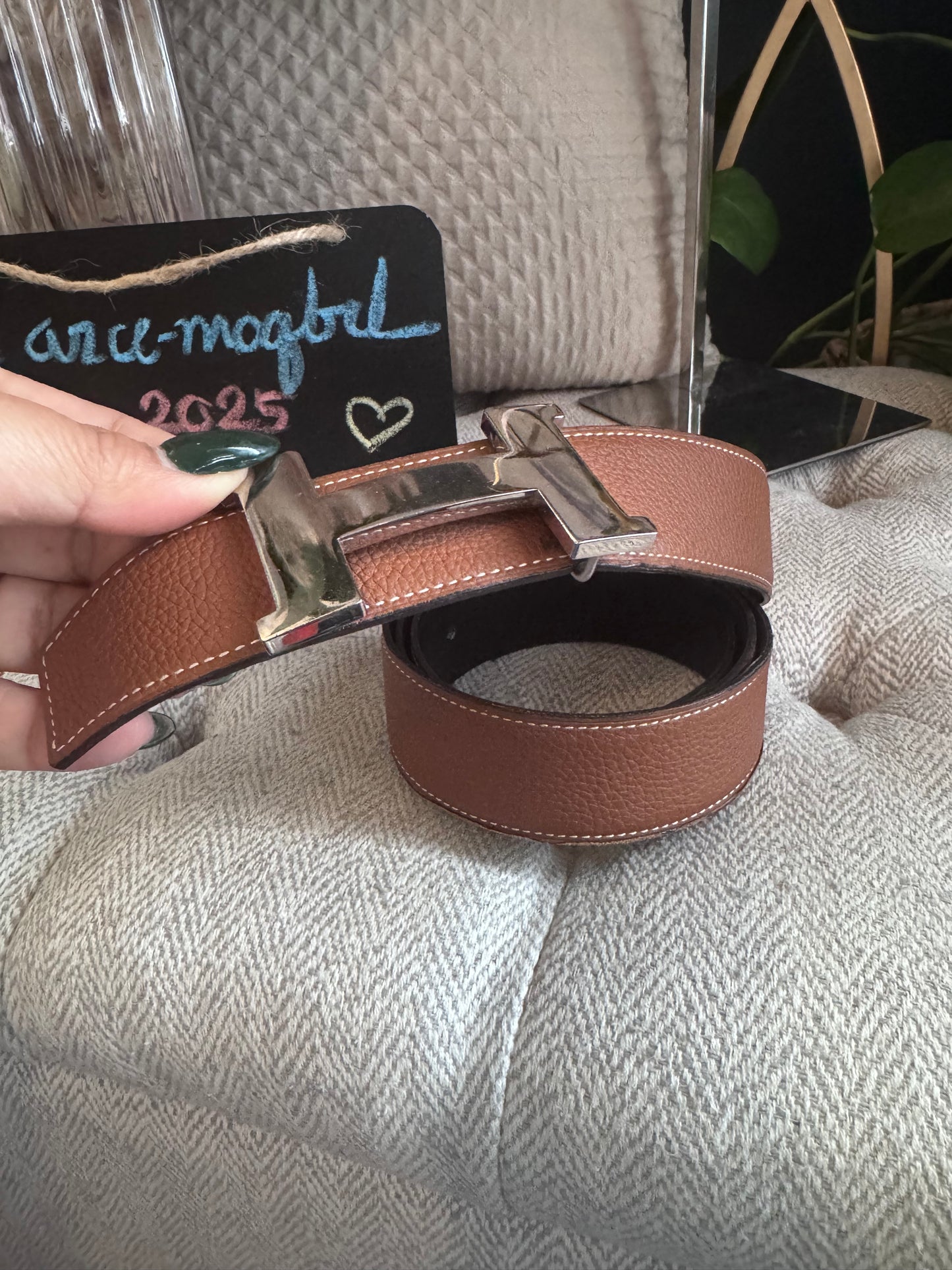 Hermes Constance Belt