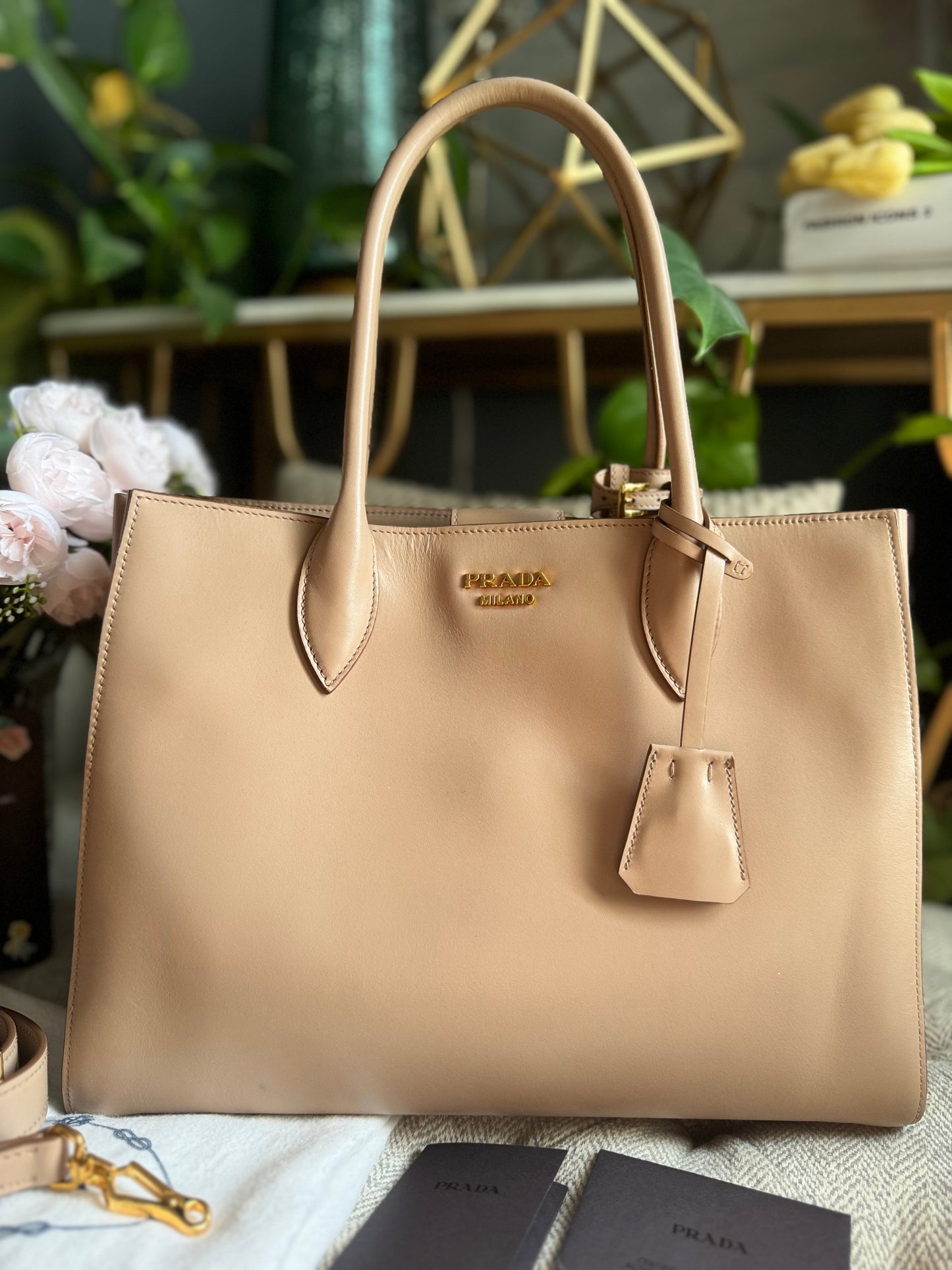 Prada City Calf Tote