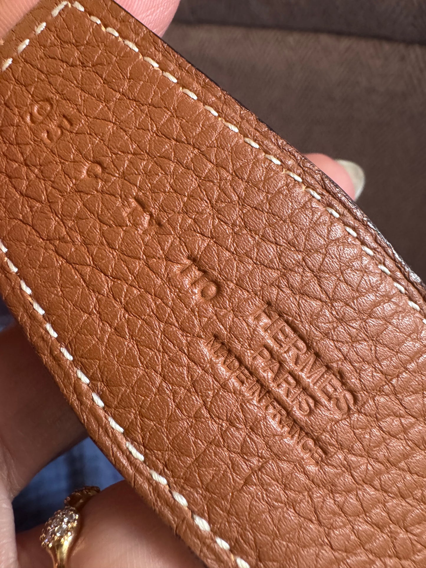 Hermes Constance Belt