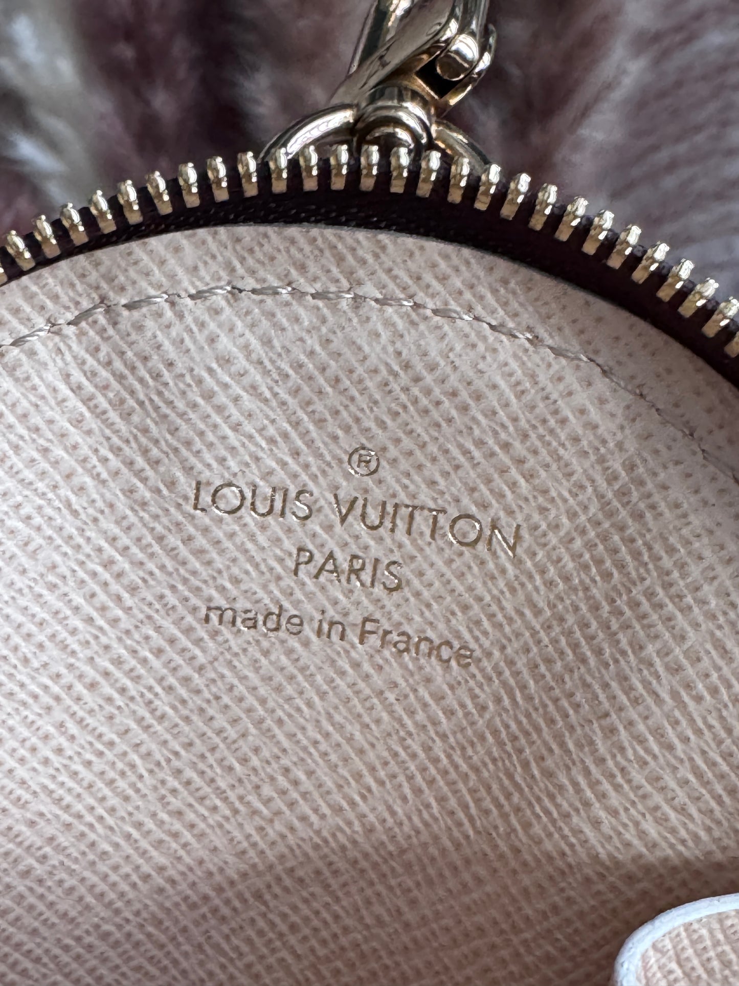 Louis Vuitton Round Coin purse from Multipochette