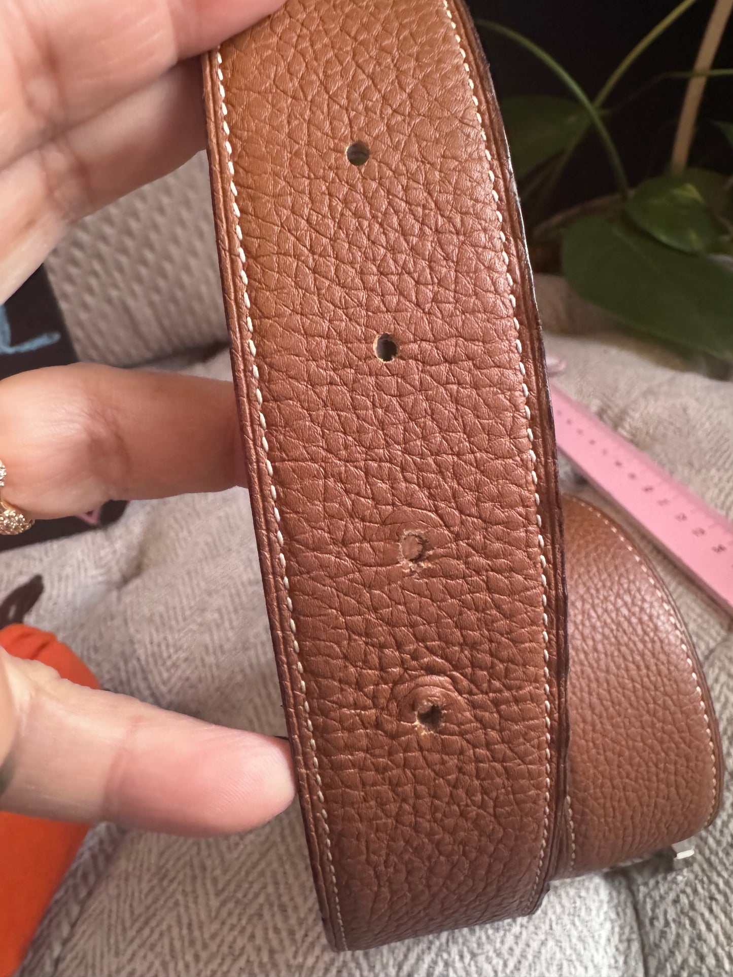 Hermes Constance Belt