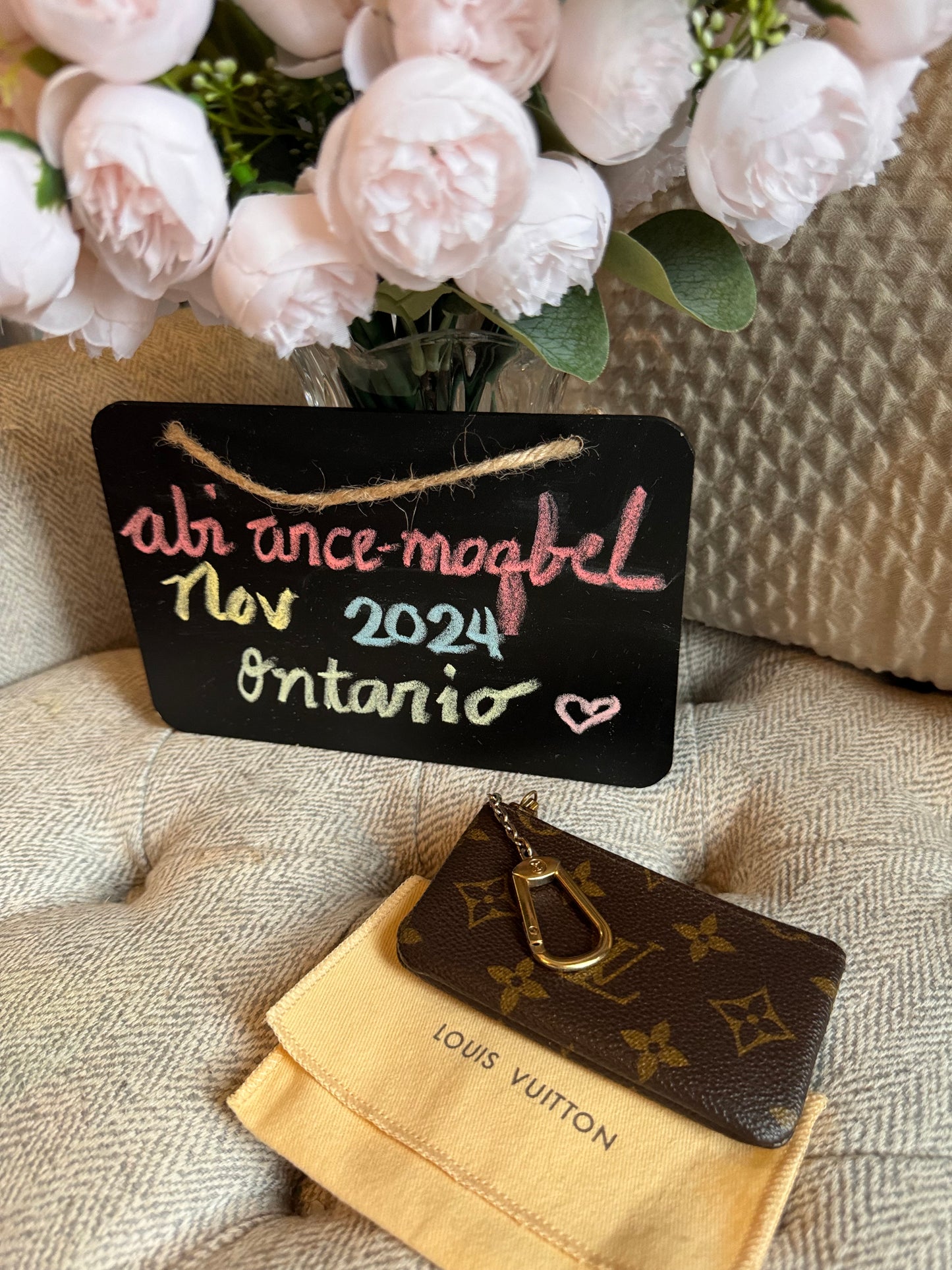 Louis Vuitton Monogram Key Cles