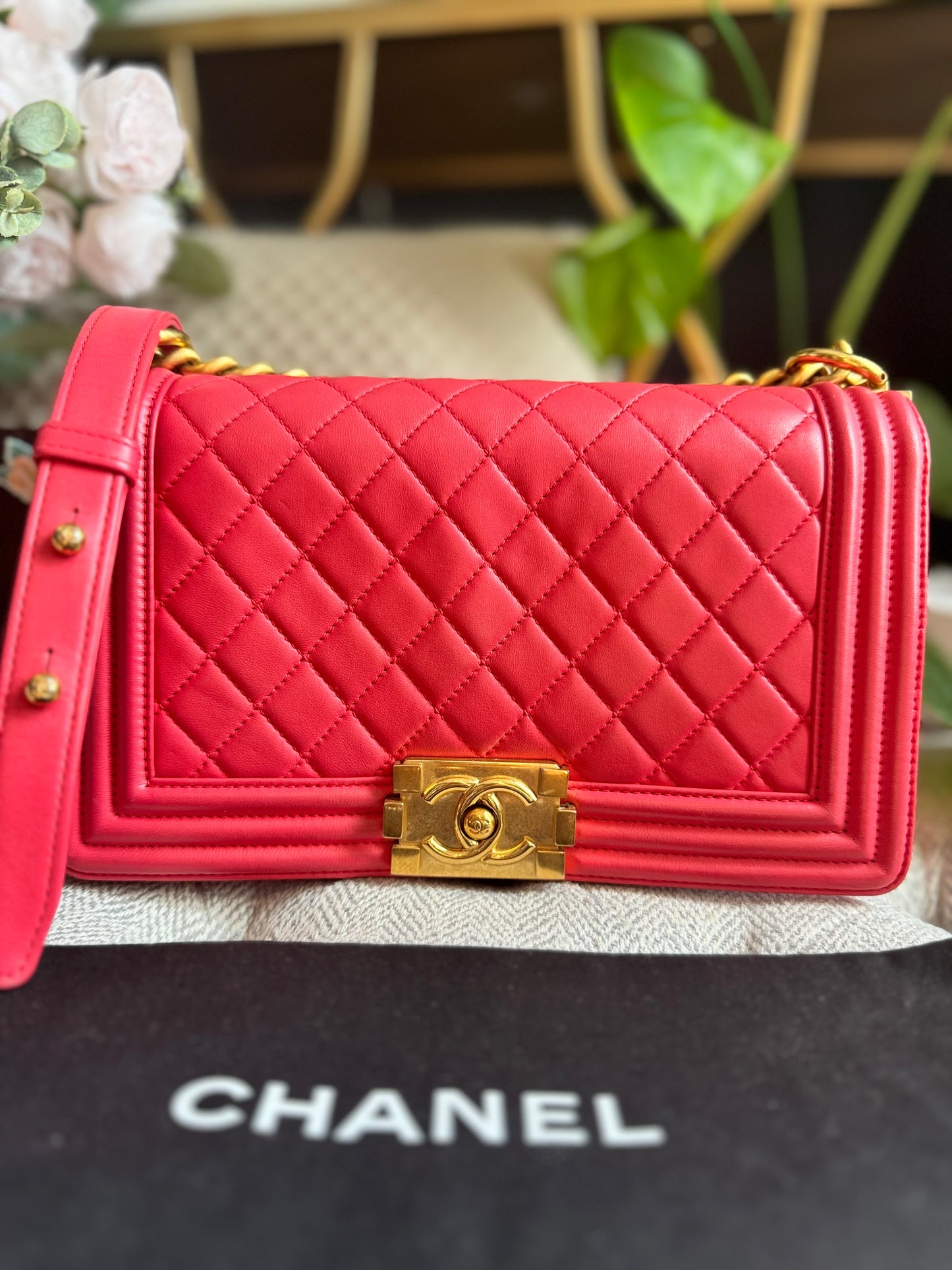 Chanel Old Medium Boy
