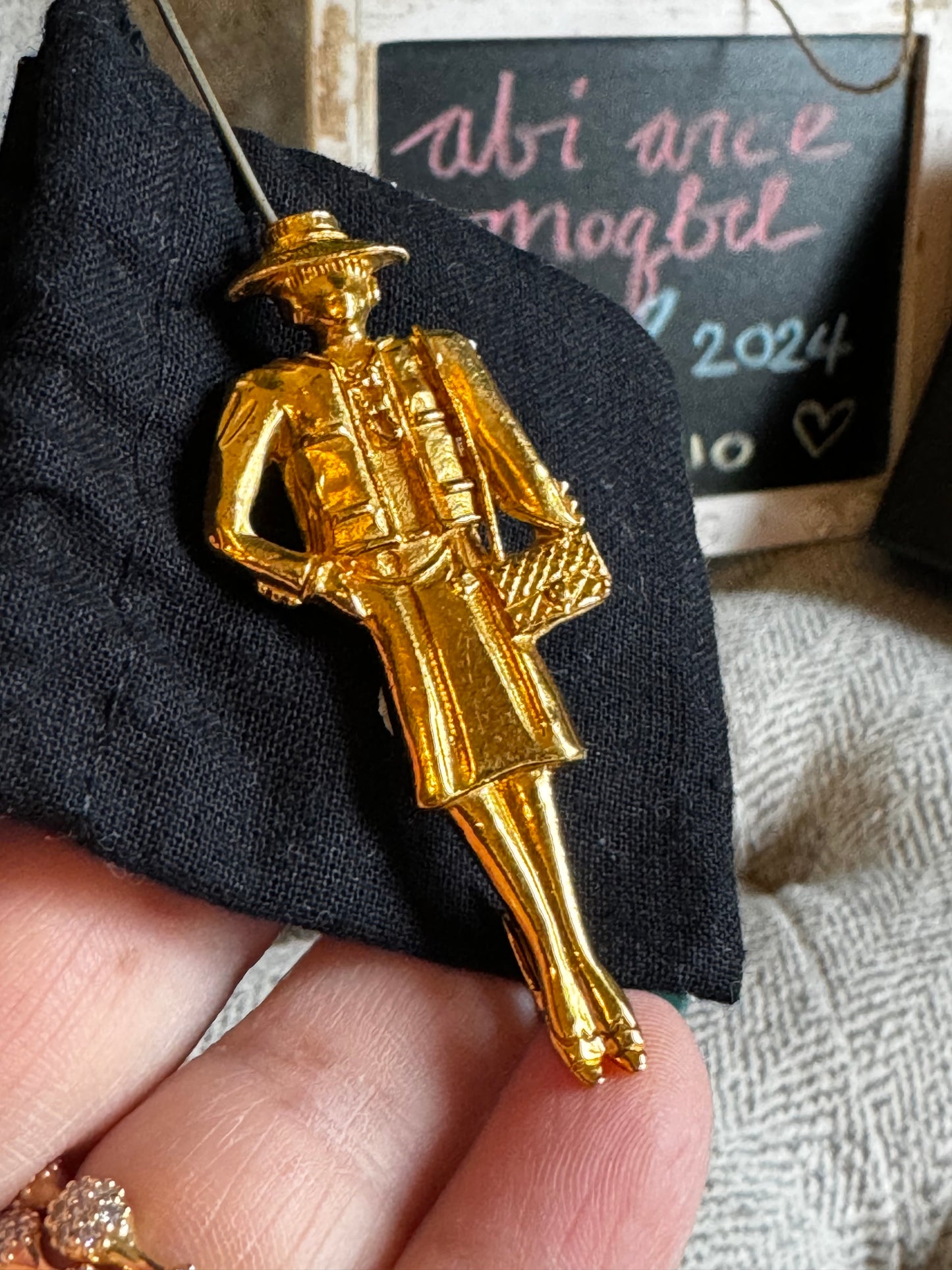 Chanel Mademoiselle Brooch